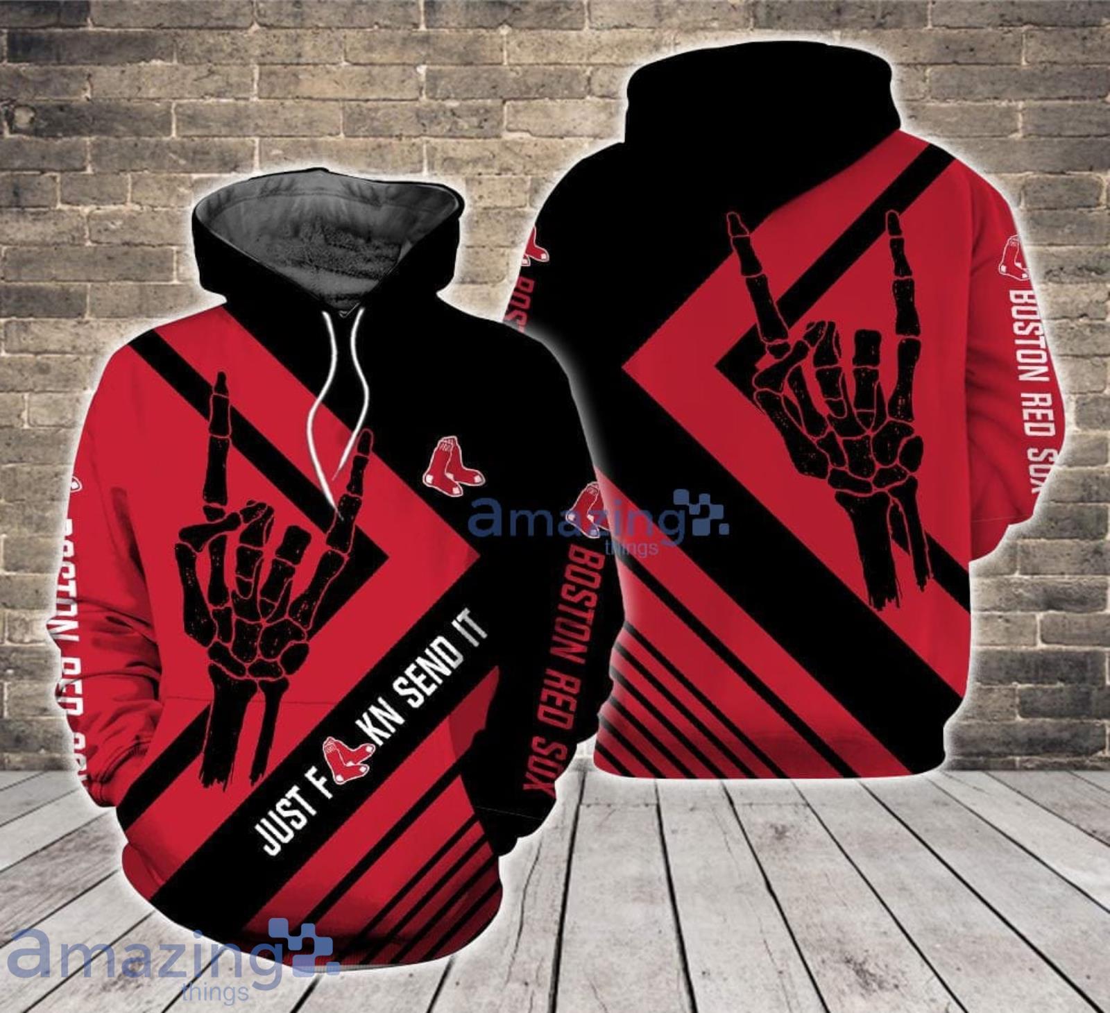 Just send it Boston Red Sox 3D Hoodie For Fans Product Photo 1