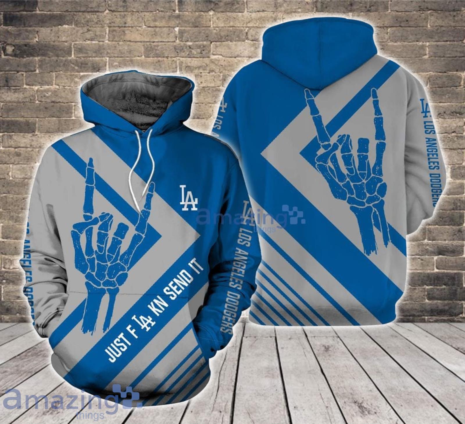 Los Angeles Dodgers Hoodie 3D 2023