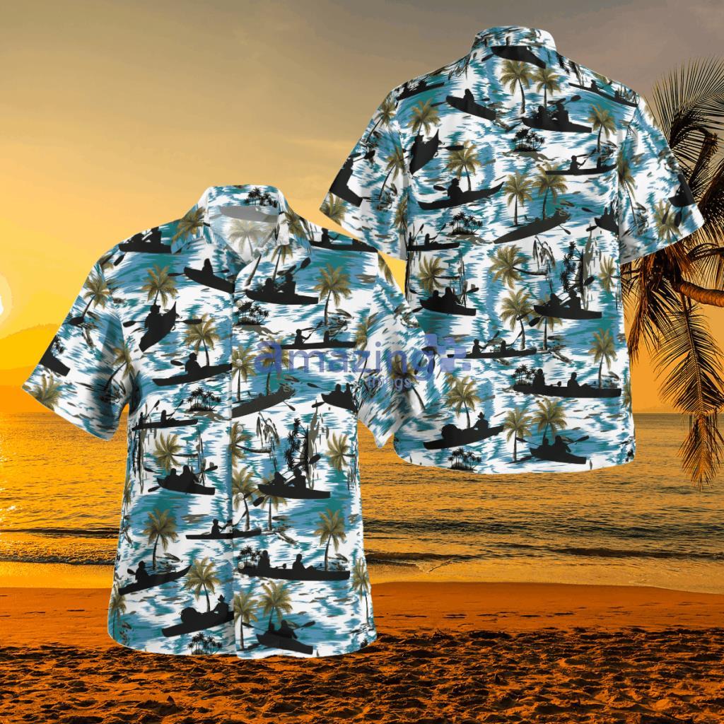 Kayaking Tropical Aloha Hawaiian Shirt - BBTT1802BG13 Kayaking Hawaiian Shirt