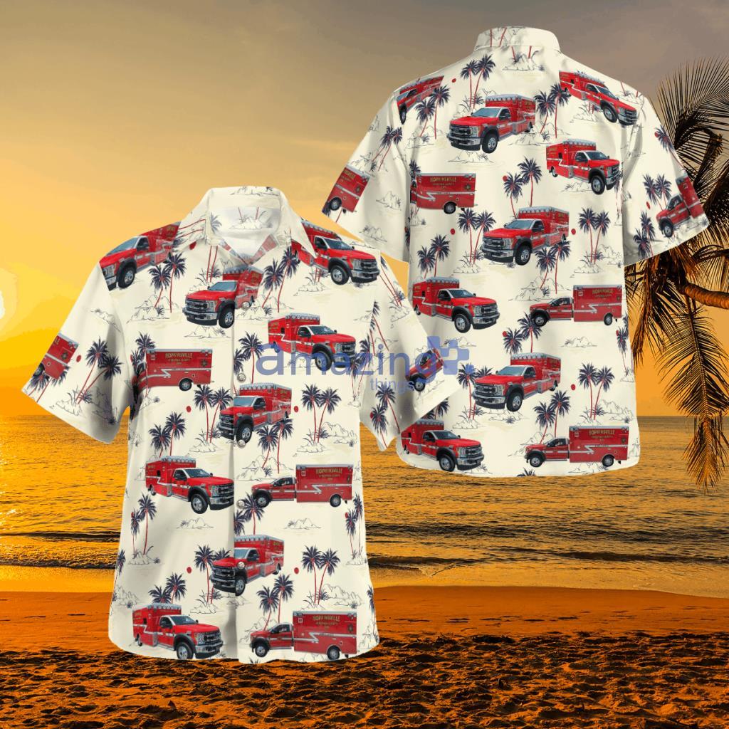 Kentucky Hopkinsville Fire EMS Hawaiian Shirt - BBTT0710BC22 Kentucky Hopkinsville Fire EMS Hawaiian Shirt
