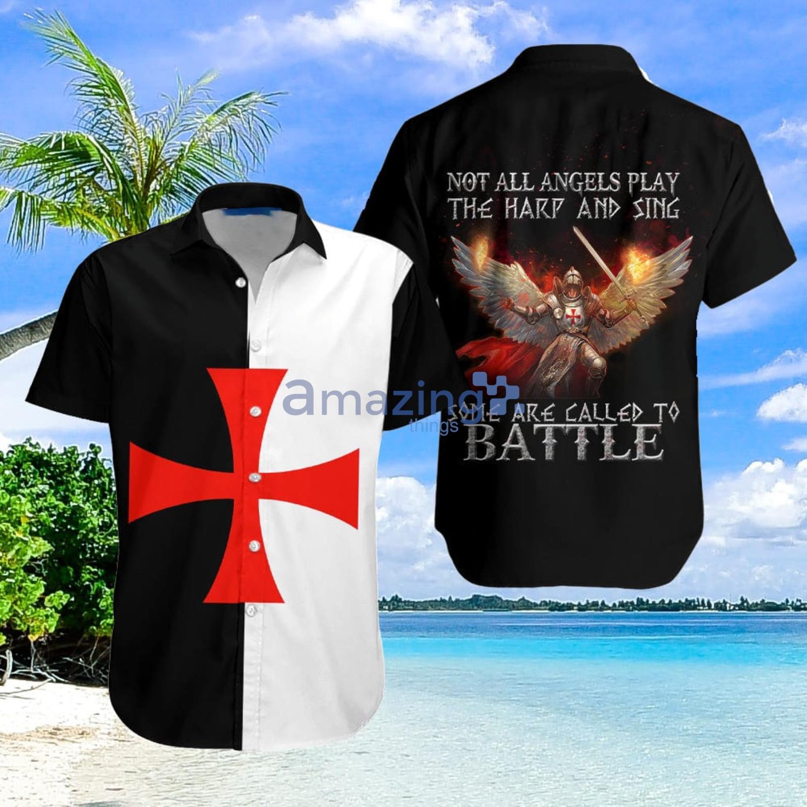 Knight Templar Aloha Hawaiian Shirt Summer Gift For Men And Women Product Photo 1