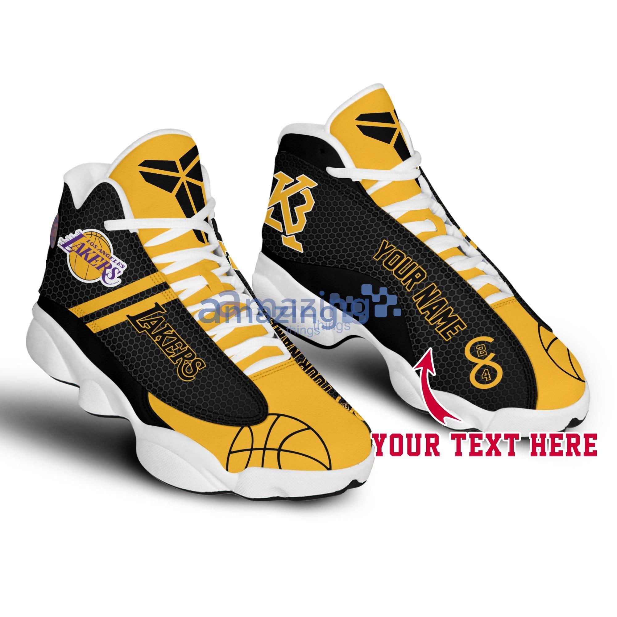 Kobe bryant air jordan 13 sneaker - custom shoes athletic run casual  hypebeast shoes - kobe bryant basketball shoes - customized name shoes