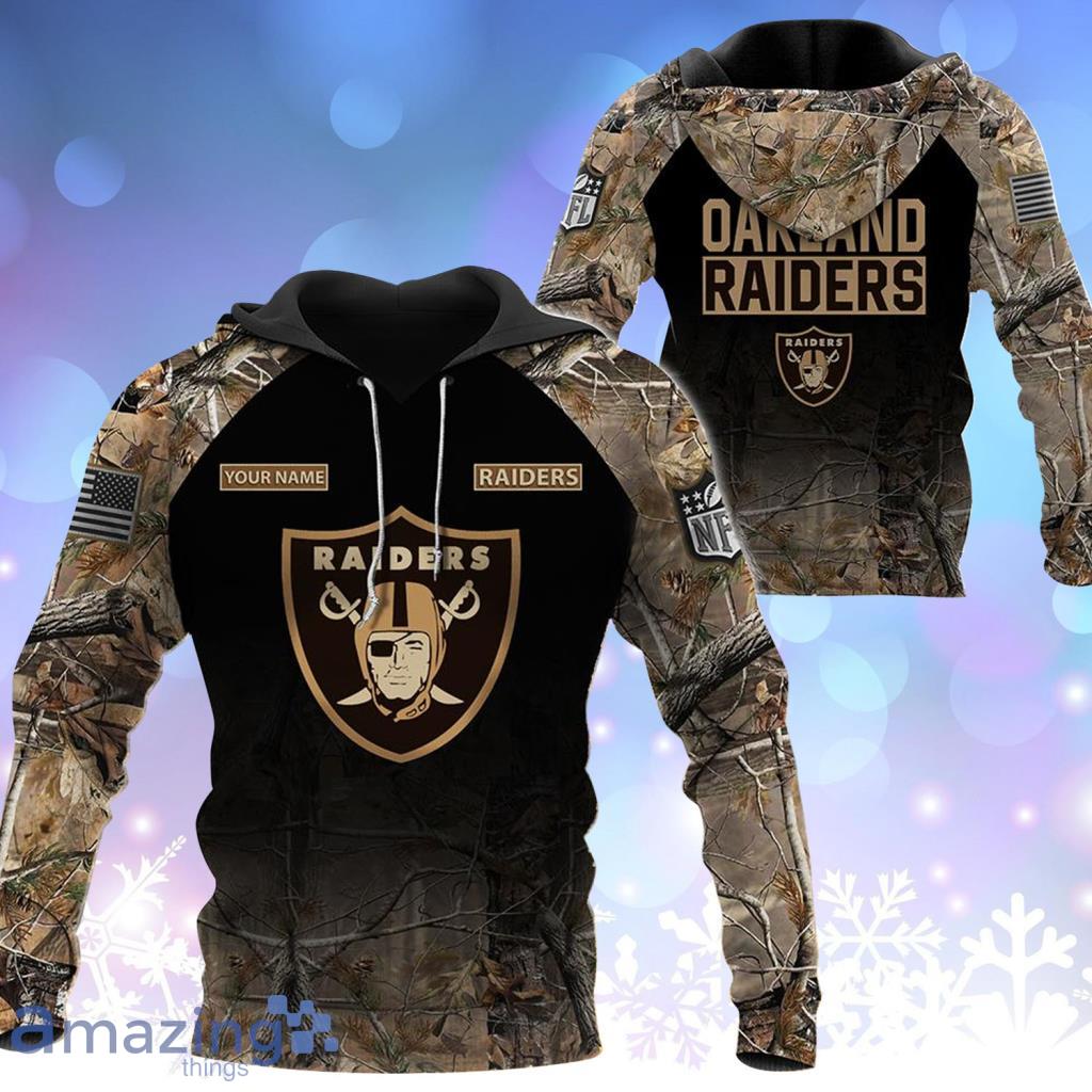 NFL Las Vegas Raiders Hoodie & Leggings Set For Women Custom Your