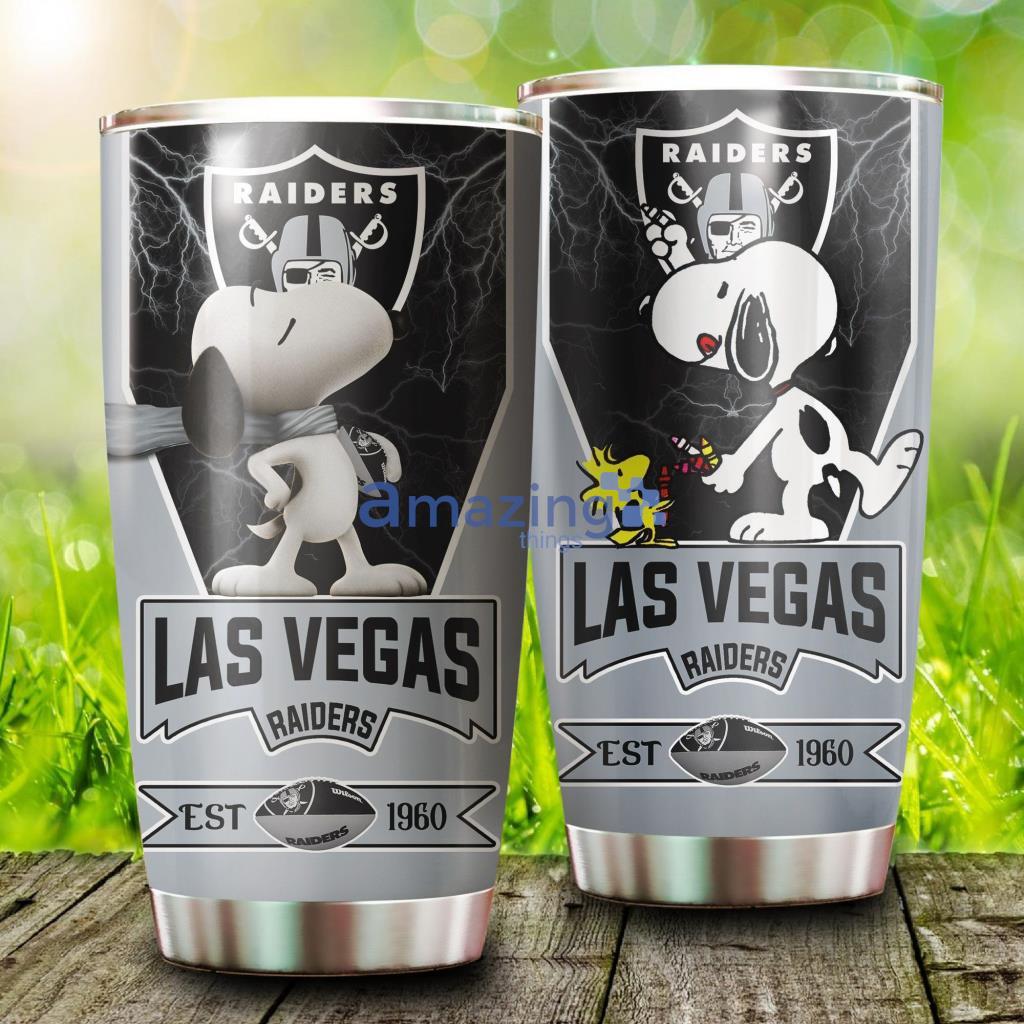 Las Vegas Raiders Snoopy  Tumbler - 1