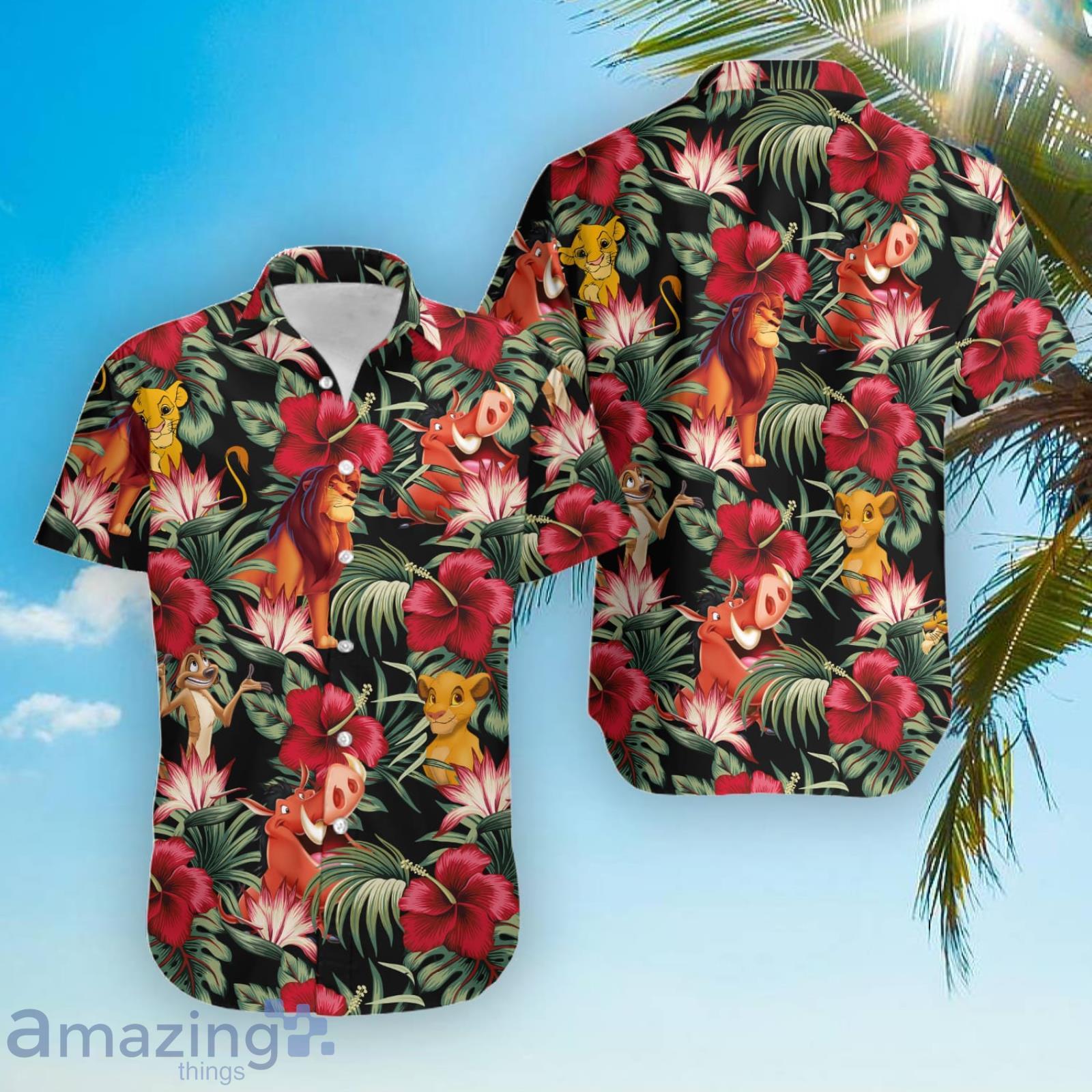 Lion King Disney Hawaiian Shirt For Men And Women Disney Simba Shirt Product Photo 1