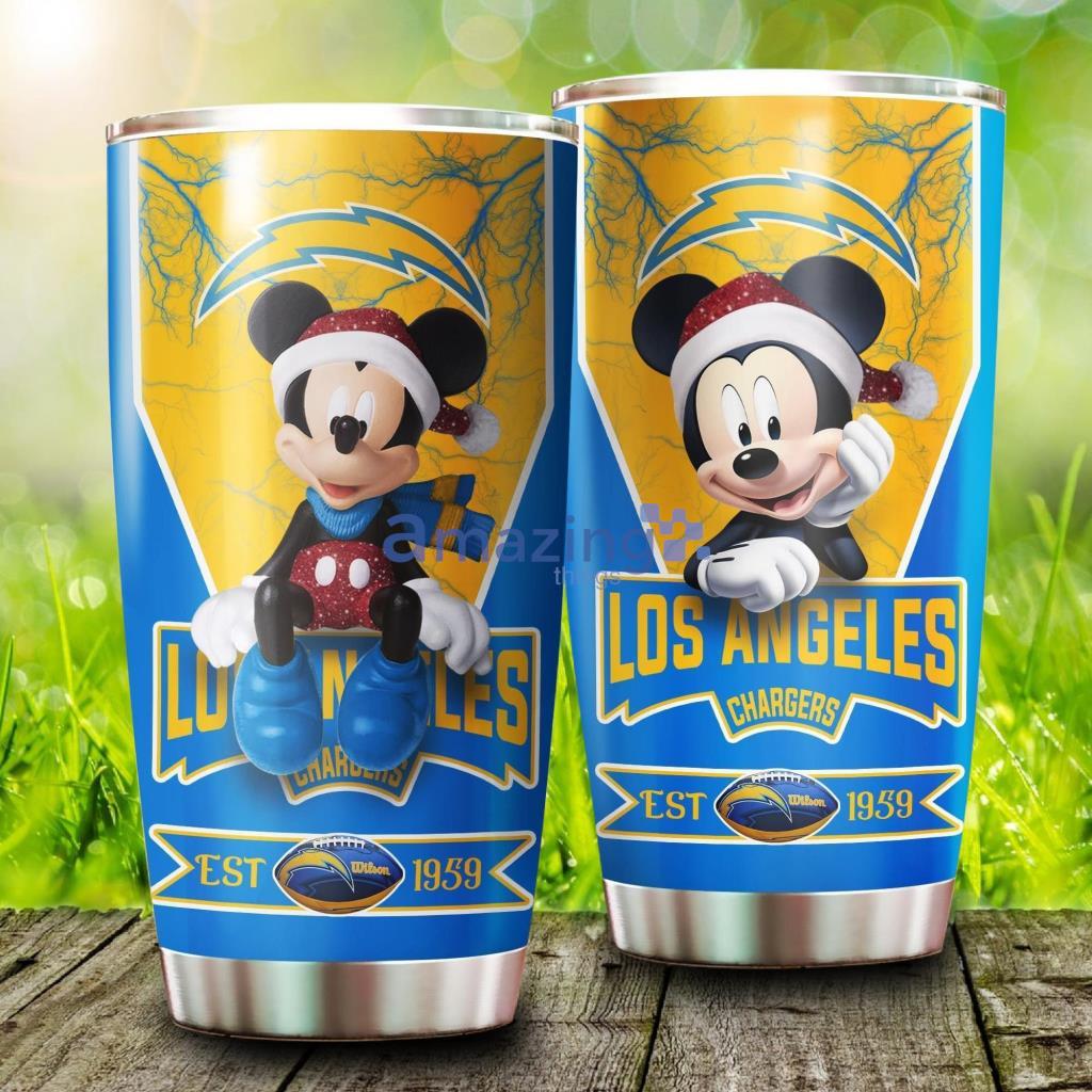 Los Angeles Chargers Mickey  Tumbler - 1