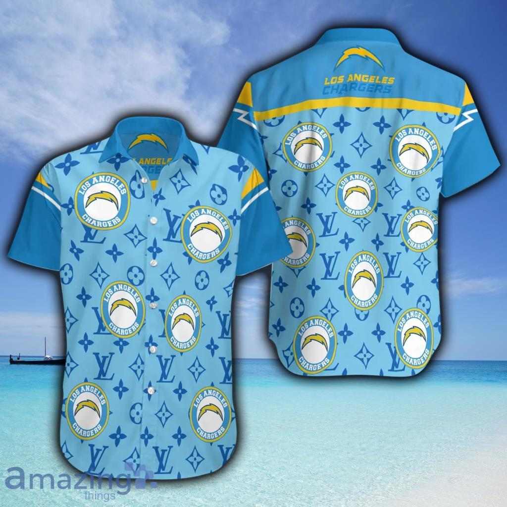 Los Angeles Chargers NFL Tropical Hawaiian Shirt - Los Angeles Chargers NFL Tropical Hawaiian Shirt