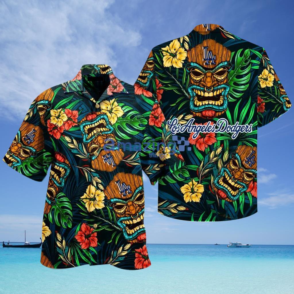 La Dodgers Tropical Hawaiian Shirt