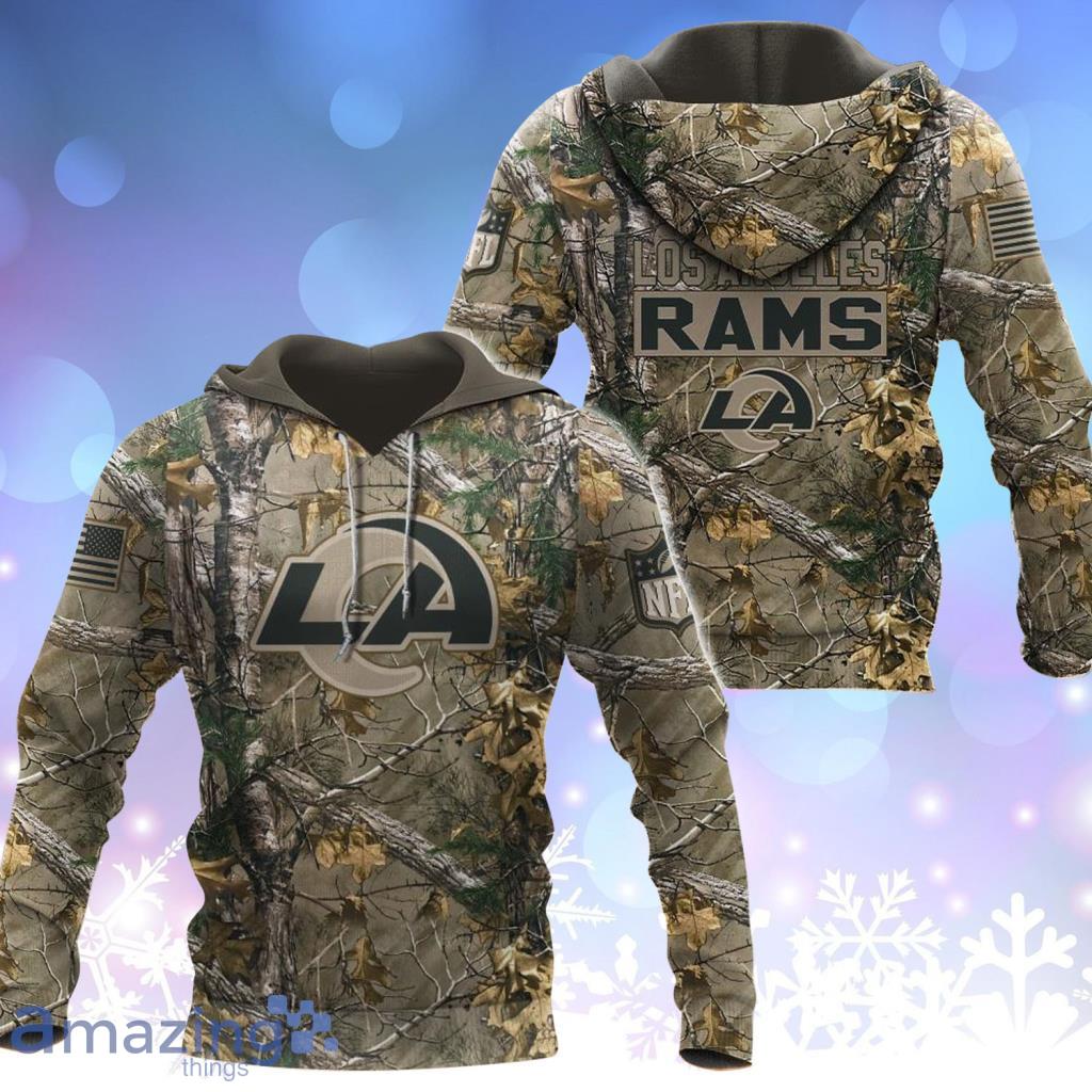 Rams 2025 camo hoodie