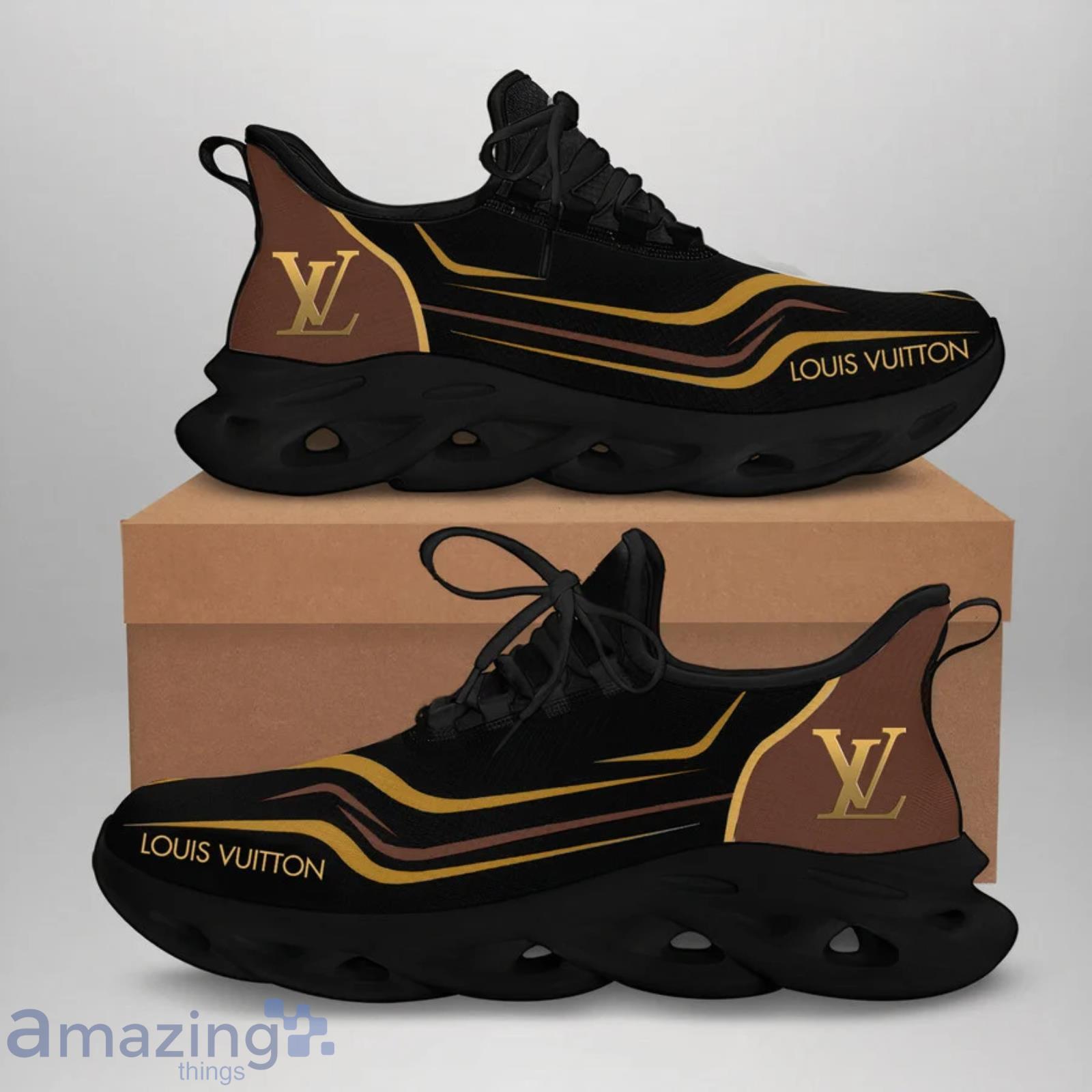 Louis Vuitton Brown Max Soul Shoes Sneakers