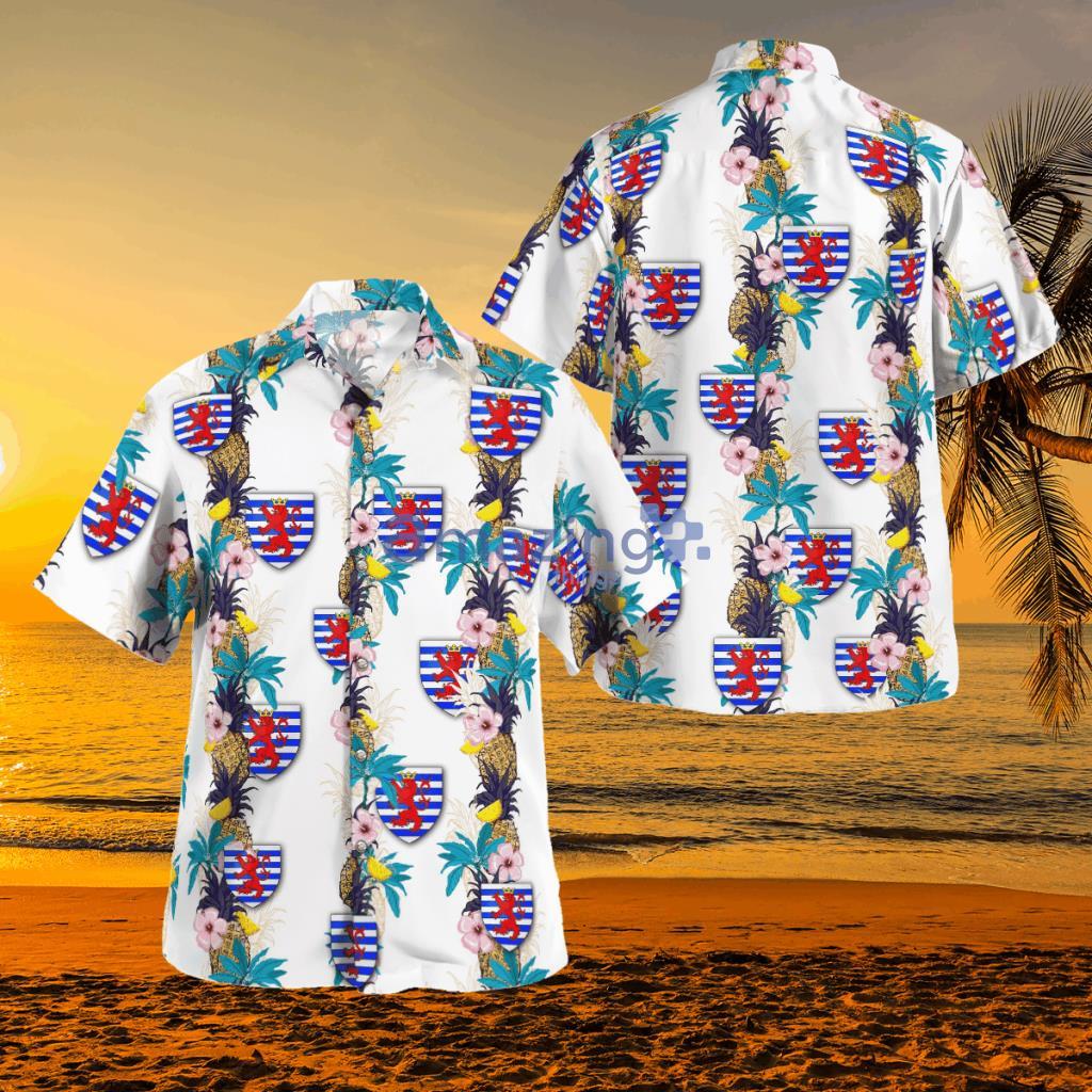  Luxembourg City Hawaiian Shirt - DLMP2009BC03 Luxembourg City Hawaiian Shirt