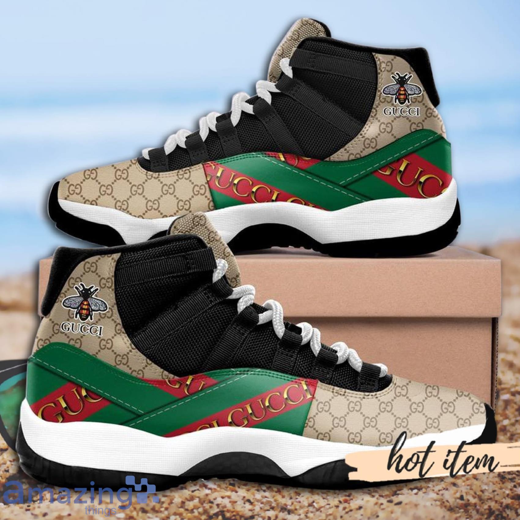 Luxury Gucci Bee Air Jordan 11 Shoes Gucci Sneakers Gifts For Men