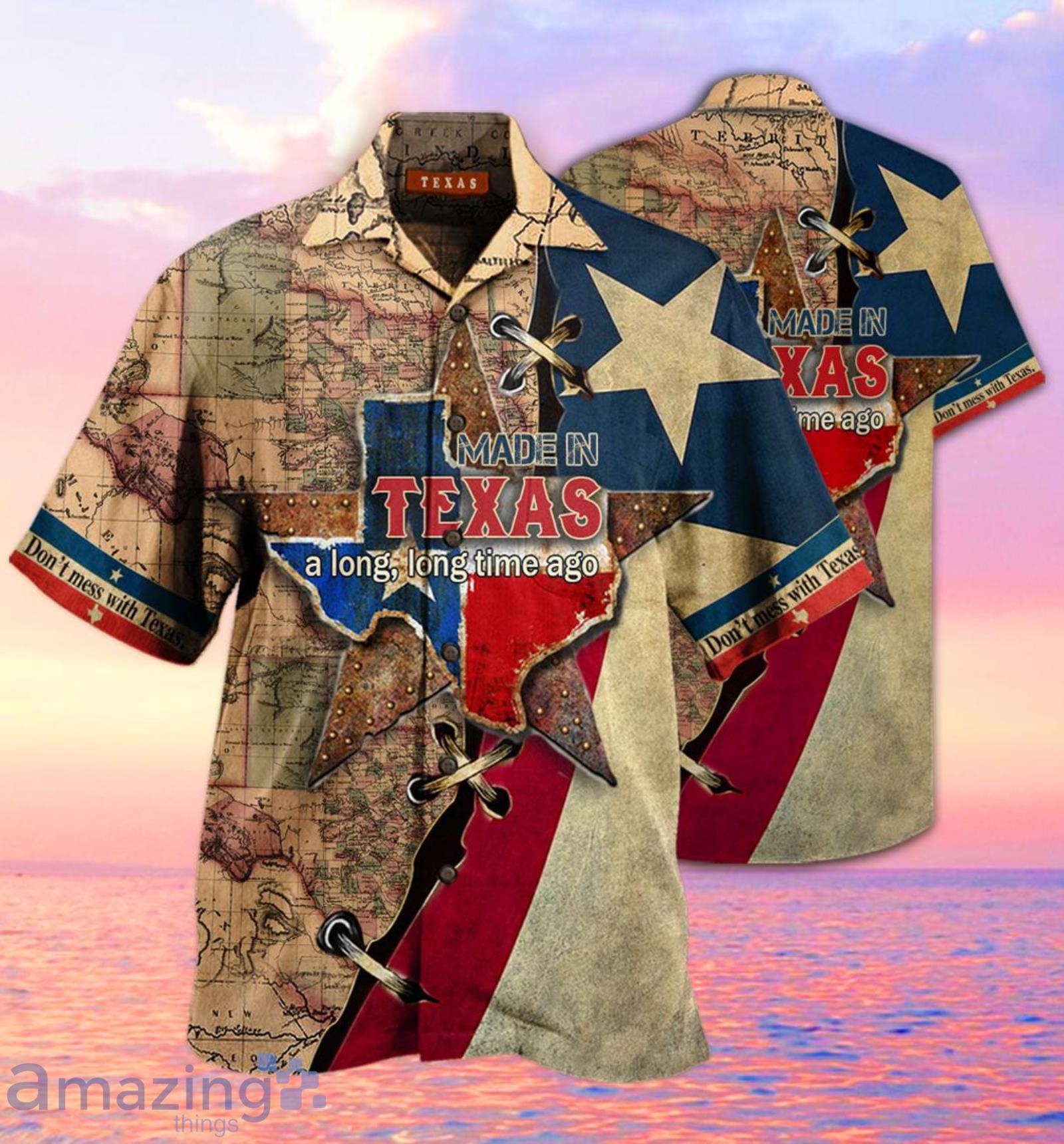 Made In Texas A Long, Long Time Ago Hawaiian Shirt Summer Gift Product Photo 1