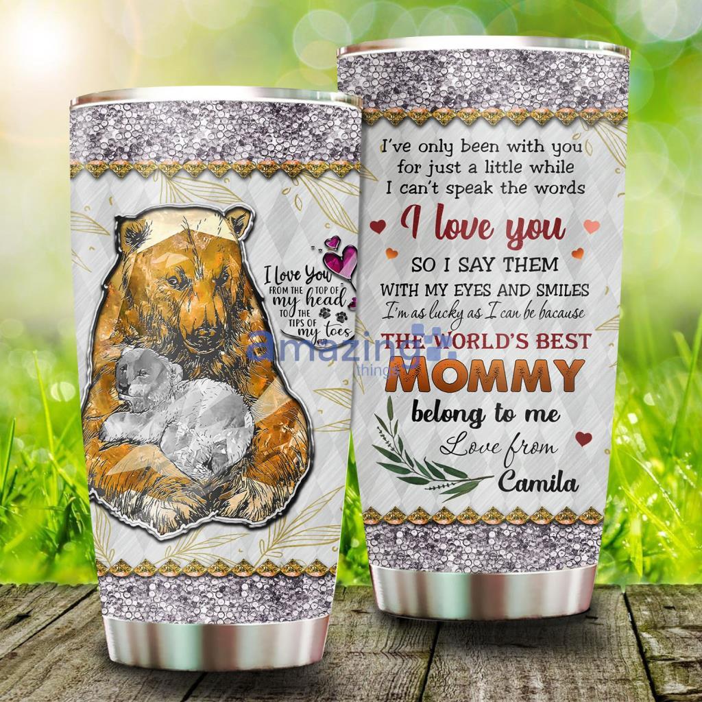 Mama Bear New Mom Tumbler - Mama Bear New Mom Tumbler