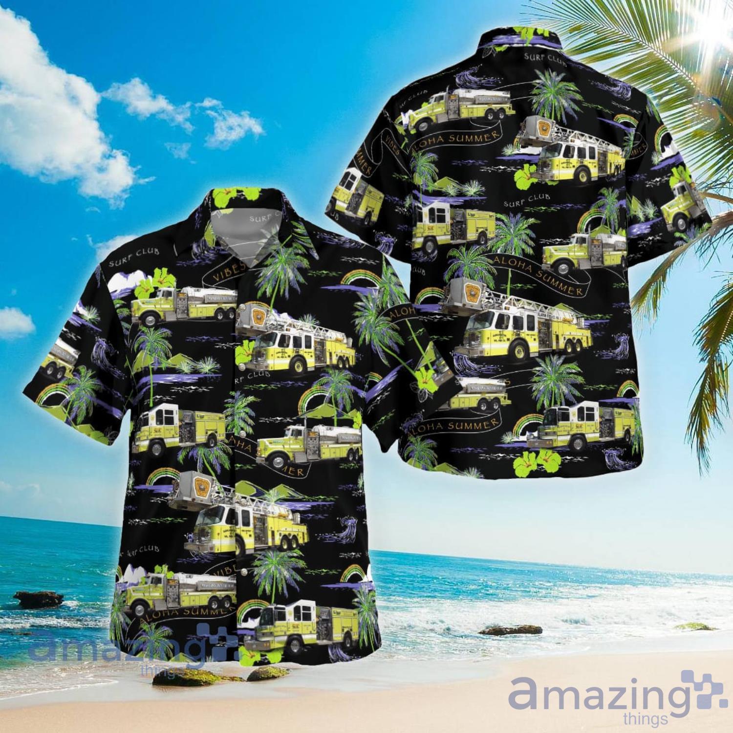Manalapan Township Fire Company 1 Manalapan New Jersey Gift For Summer Hawaiian Shirt Product Photo 1 Manalapan Township Fire Company 1 Manalapan New Jersey Gift For Summer Hawaiian Shirt Product Photo 1
