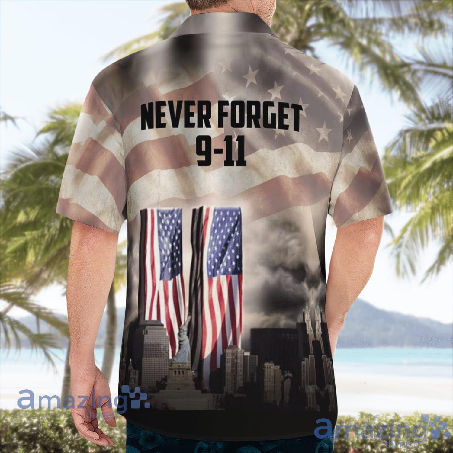 Manhattan New York FDNY Rescue 1 (Borough WideHell's Kitchen) Never Forget Gift For Summer Hawaiian Shirt image Manhattan New York FDNY Rescue 1 (Borough WideHells Kitchen) Never Forget Gift For Summer Hawaiian Shirt Product Photo 4