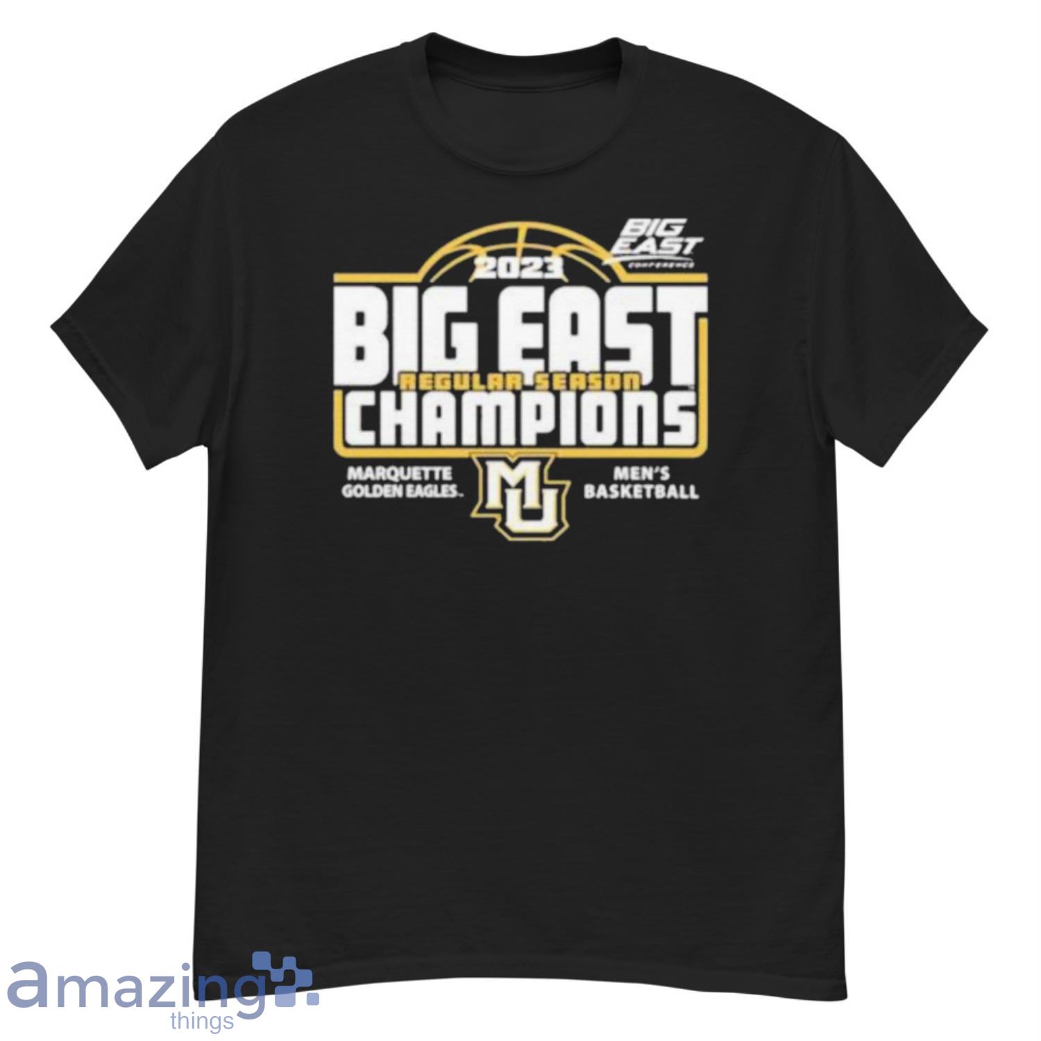 Marquette Golden Eagles 2023 Big ten east Regular Champions shirt image Marquette Golden Eagles 2023 Big ten east Regular Champions shirt Product Photo 2