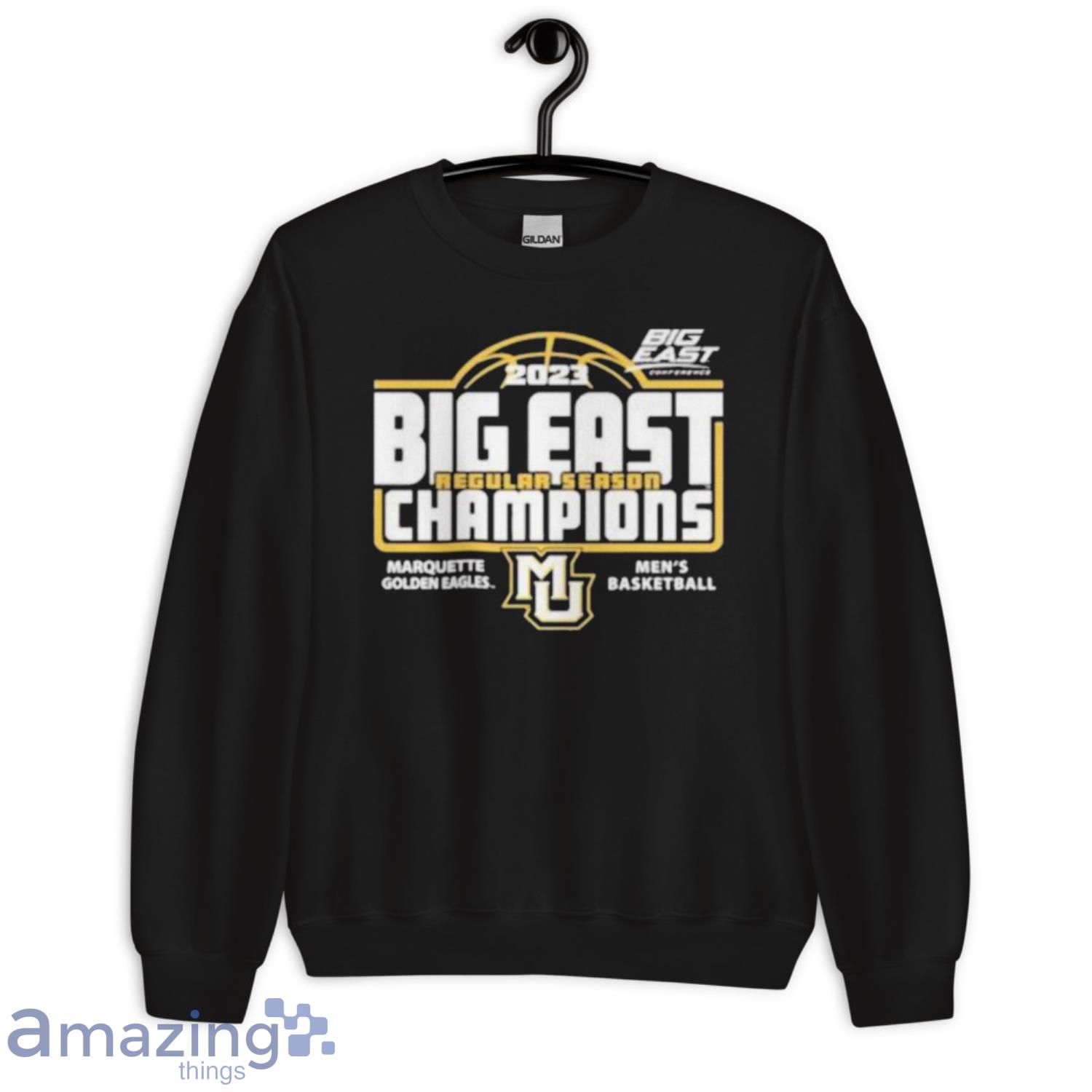 Marquette Golden Eagles 2023 Big ten east Regular Champions shirt image Marquette Golden Eagles 2023 Big ten east Regular Champions shirt Product Photo 6