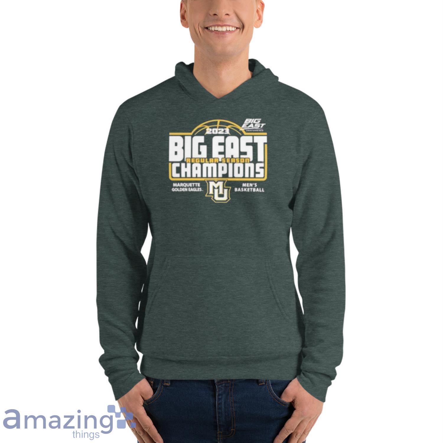 Men's Blue Marquette Golden Eagles Long Sleeve Hoodie T-Shirt