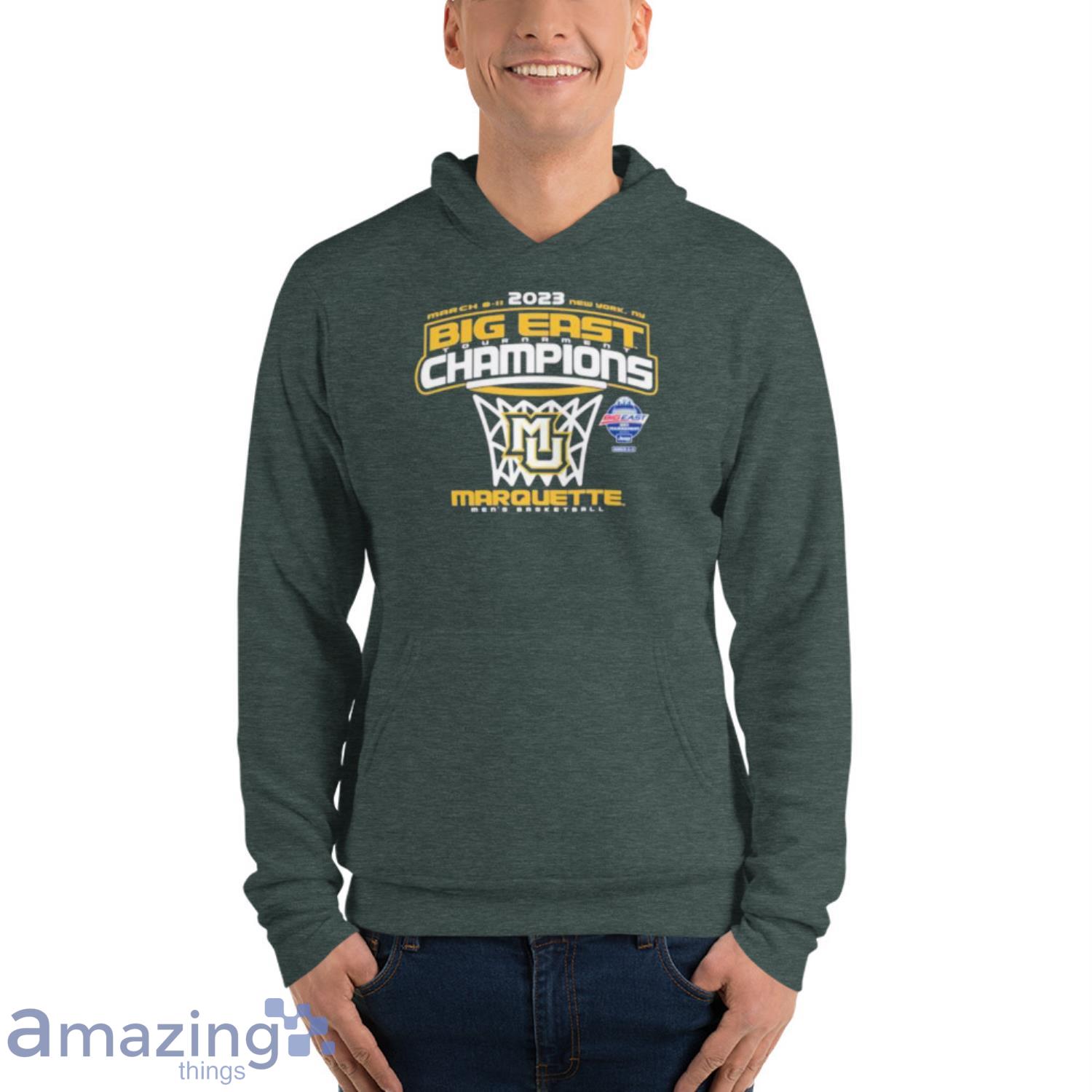 Men's Blue Marquette Golden Eagles Long Sleeve Hoodie T-Shirt