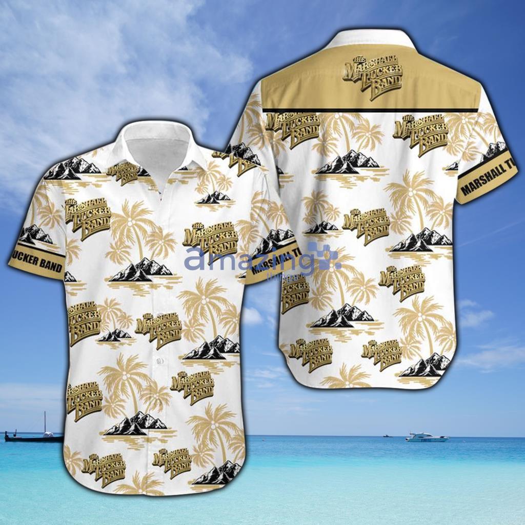 Marshall Tucker Band Palm Tree Tropical Hawaiian Shirt - Marshall Tucker Band Palm Tree Tropical Hawaiian Shirt