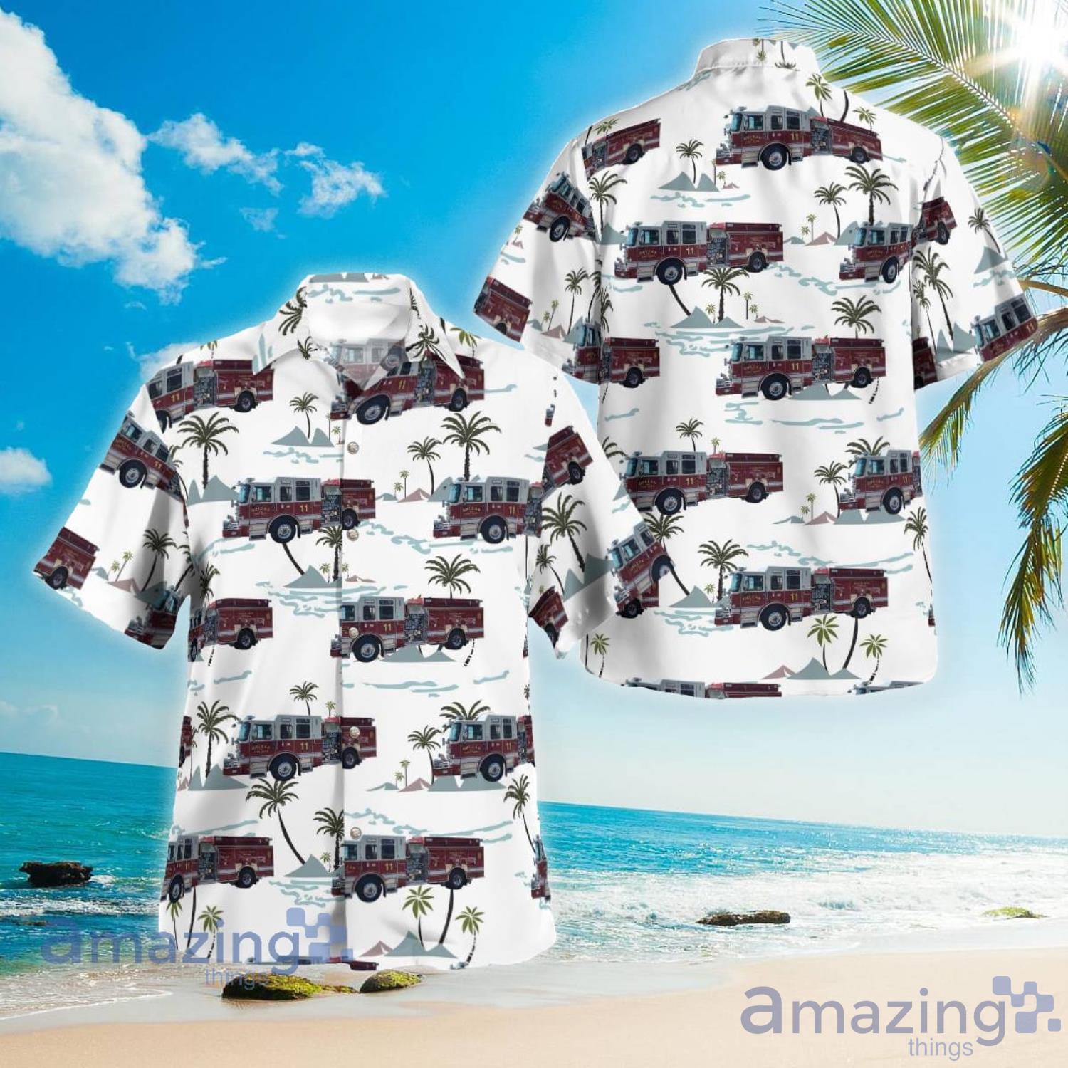 Marshall Virginia Orlean Volunteer Fire Department Gift For Summer Hawaiian Shirt Product Photo 1