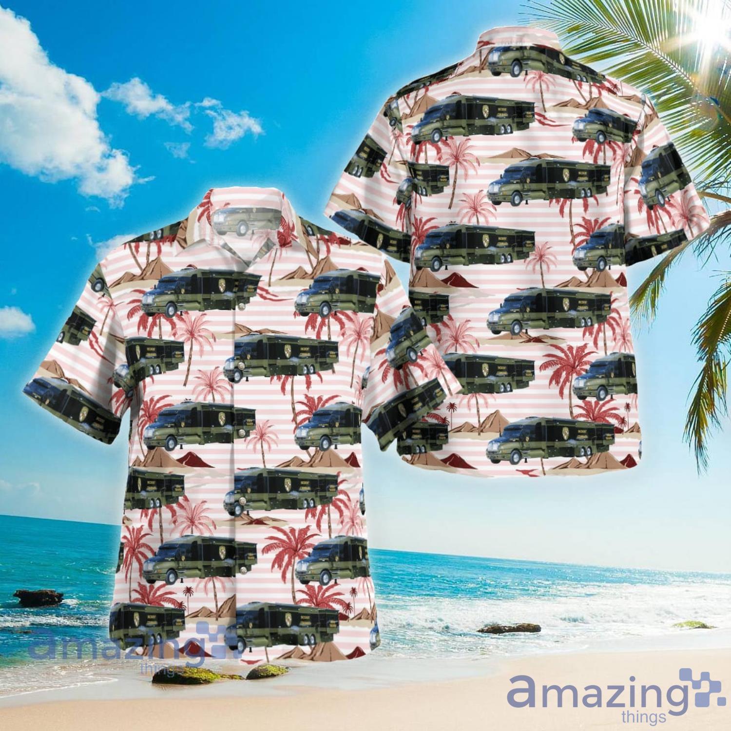Maryland State Police Mobile Command Post Aloha Summer Gift Hawaiian Shirt Product Photo 1 Maryland State Police Mobile Command Post Aloha Summer Gift Hawaiian Shirt Product Photo 1