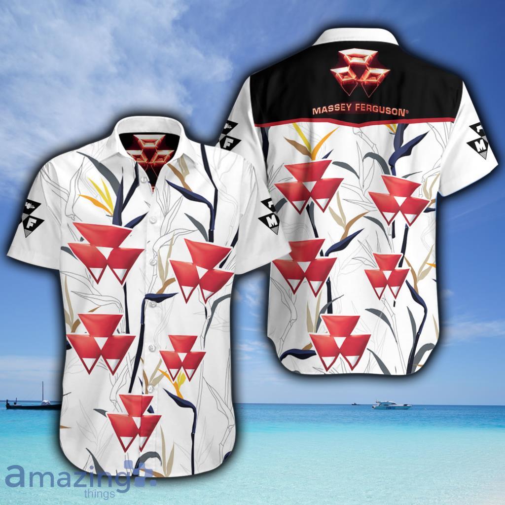 Massey Ferguson Summer Hawaiian Shirt For Men And Women - Massey Ferguson Summer Hawaiian Shirt For Men And Women