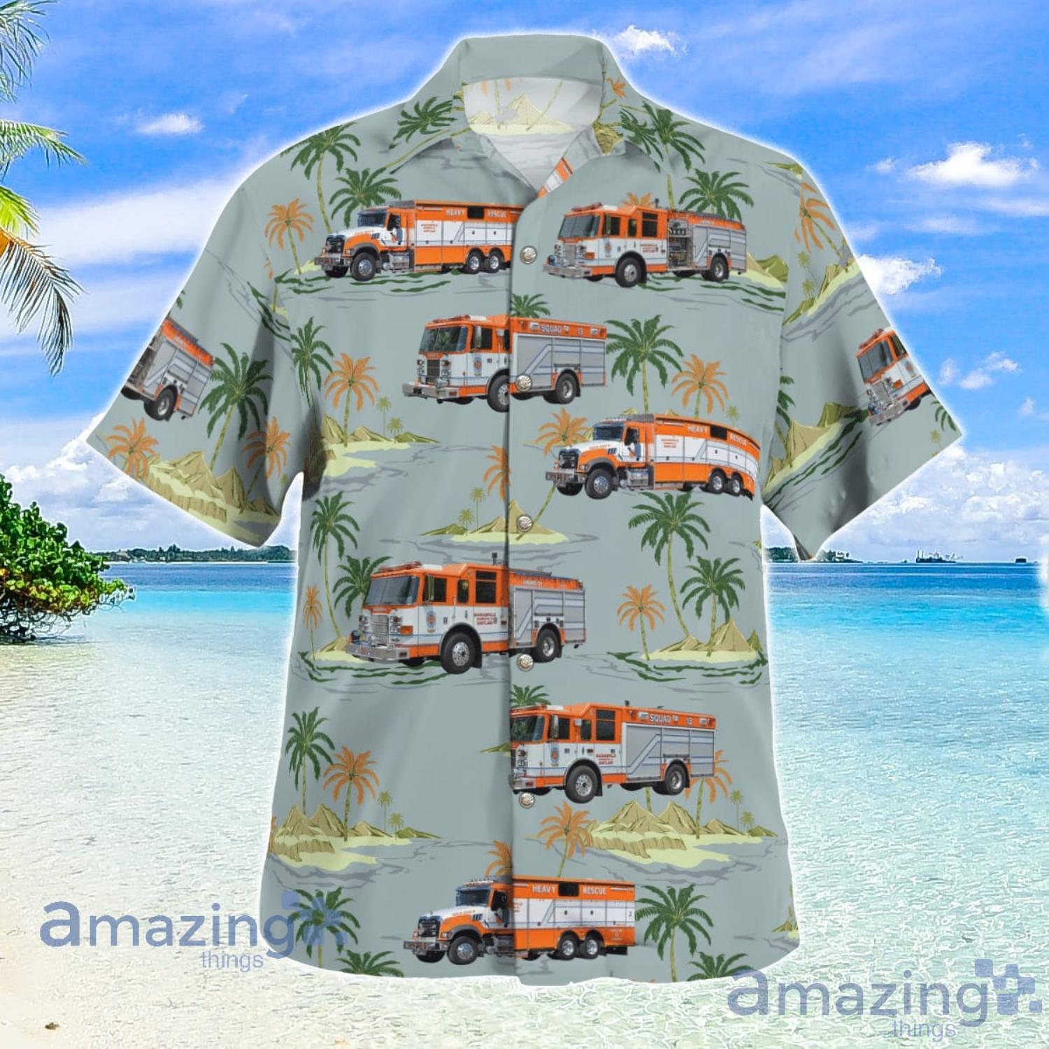 Maugansville Maryland Maugansville Goodwill Vol. Fire Co.13 Gift For Summer Hawaiian Shirt image Maugansville Maryland Maugansville Goodwill Vol. Fire Co.13 Gift For Summer Hawaiian Shirt Product Photo 2