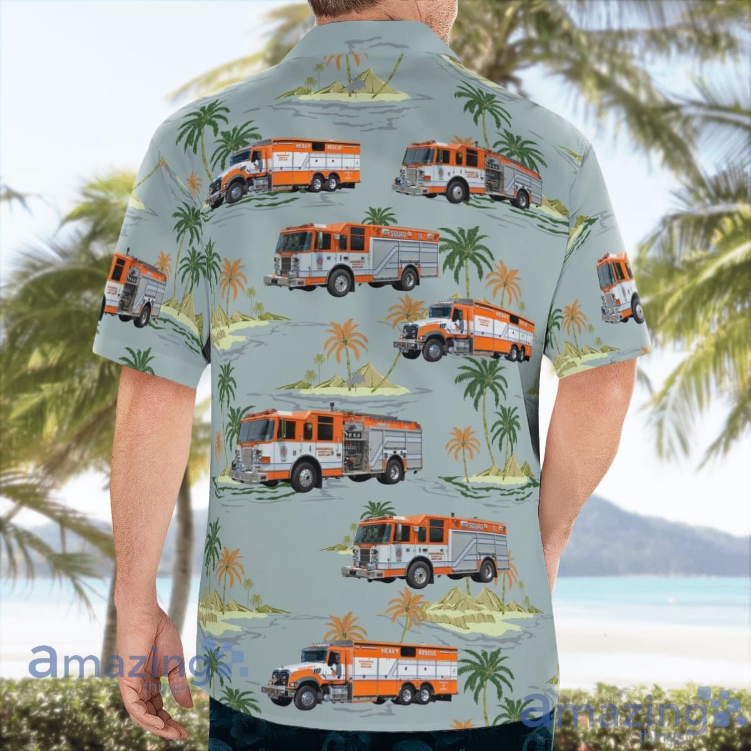 Maugansville Maryland Maugansville Goodwill Vol. Fire Co.13 Gift For Summer Hawaiian Shirt image Maugansville Maryland Maugansville Goodwill Vol. Fire Co.13 Gift For Summer Hawaiian Shirt Product Photo 4