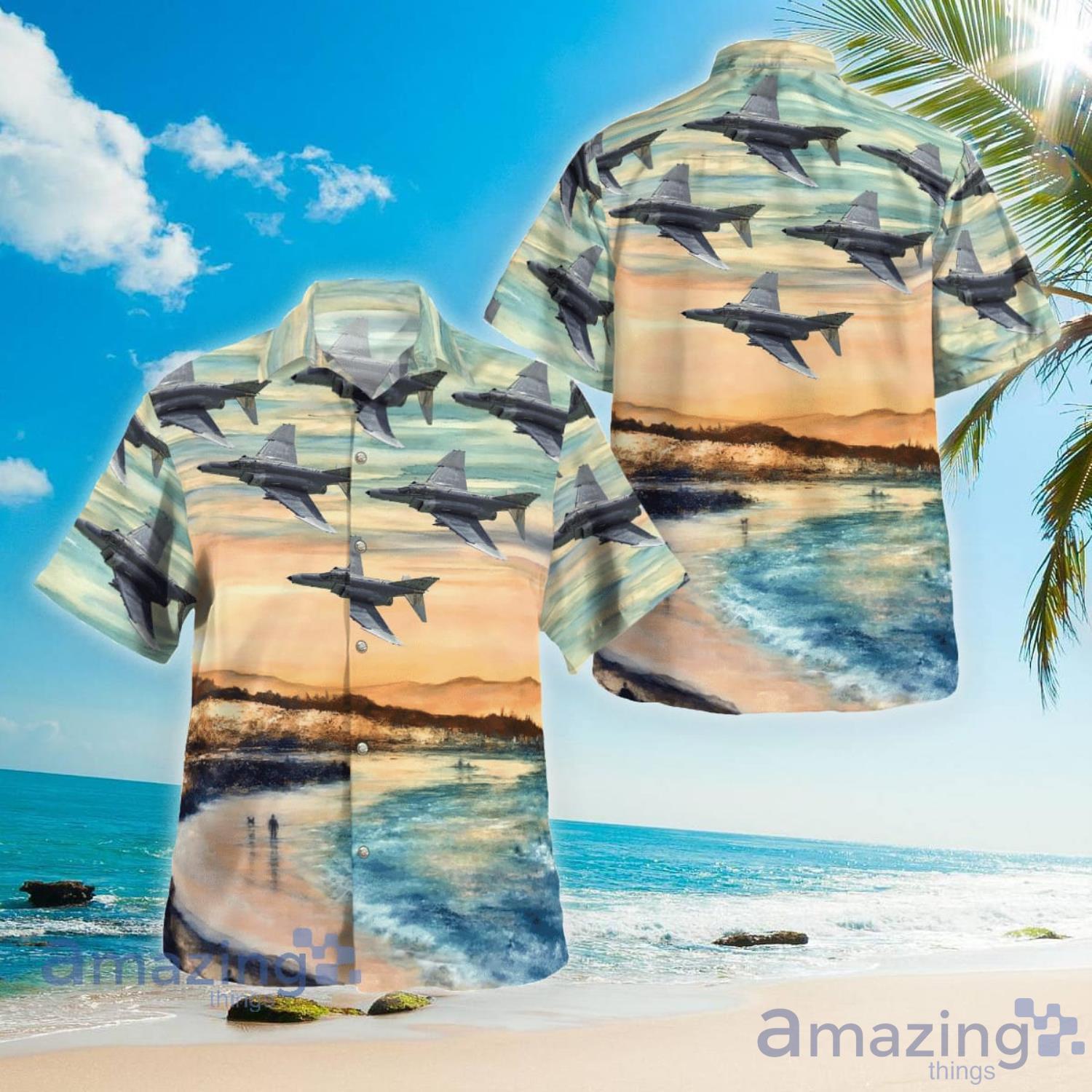 McDonnell Douglas F-4 Phantom II Gift For Summer Hawaiian Shirt Product Photo 1