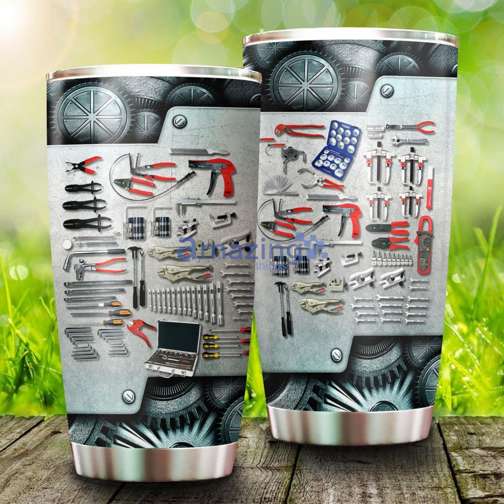 Mechanic Toolbox Set Stainless Steel Tumbler - Mechanic Toolbox Set Stainless Steel Tumbler Mechanic Toolbox Set Stainless Steel Tumbler - Mechanic Toolbox Set Stainless Steel Tumbler