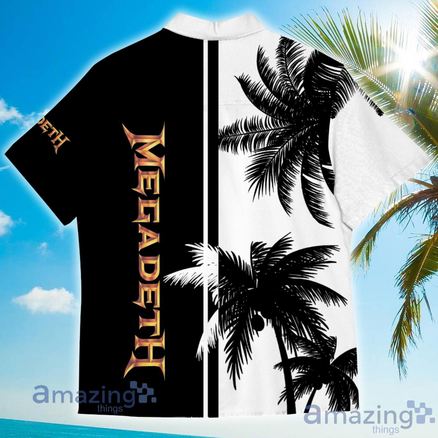 Megadeth CoConut Vintage Hawaiian Shirt For Men And Women image Megadeth CoConut Vintage Hawaiian Shirt For Men And Women Product Photo 3