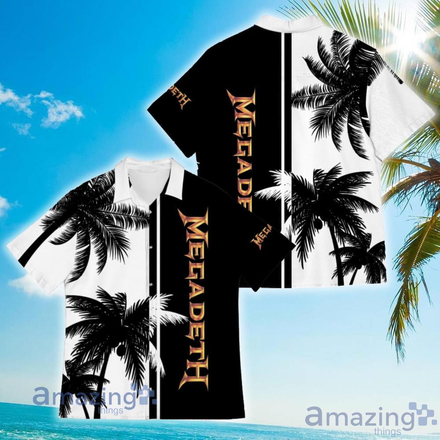 Megadeth CoConut Vintage Hawaiian Shirt For Men And Women Product Photo 1