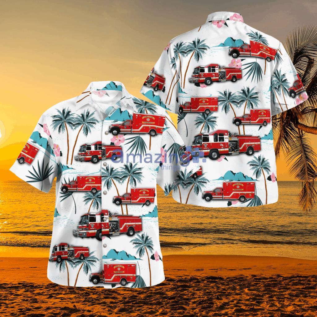 Mesquite Neveda Fire Rescue Hawaiian Shirt - DLMP2709BC14 Mesquite Neveda Fire Rescue Hawaiian Shirt