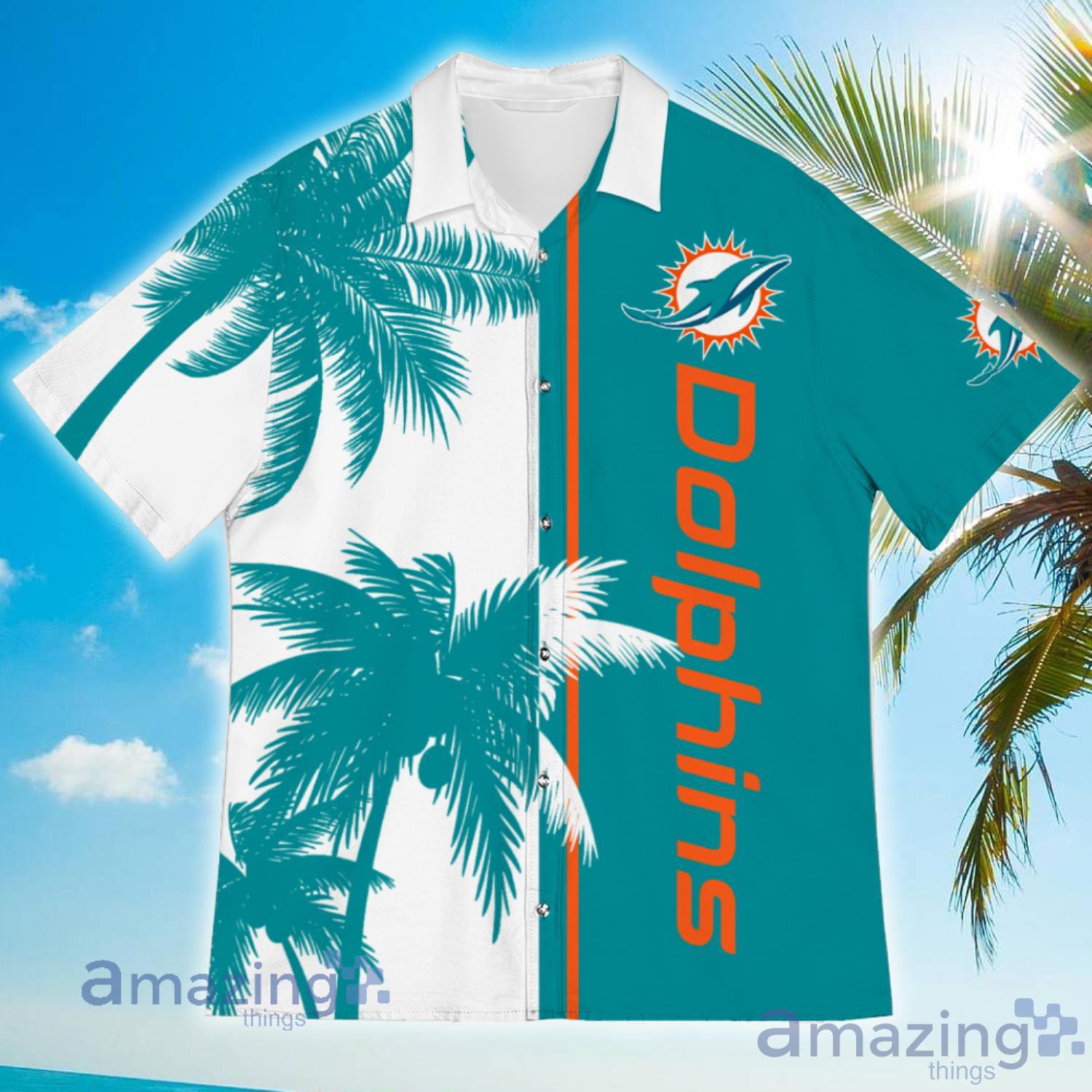 Vintage Miami Dolphins Long Sleeve Polo Shirt 
