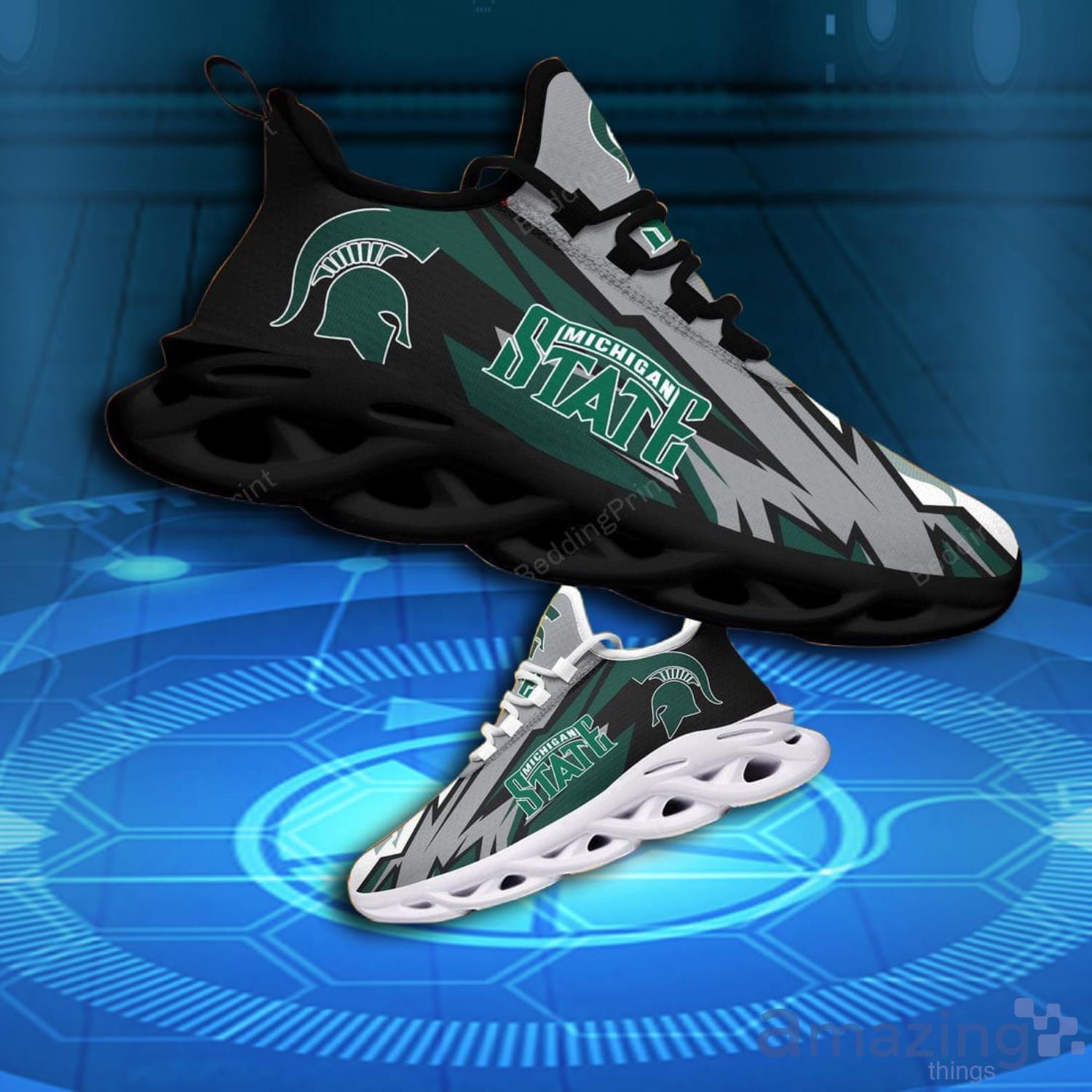 Michigan State Spartans NCAA Max Soul Shoes Sport Shoes For Fans Product Photo 1