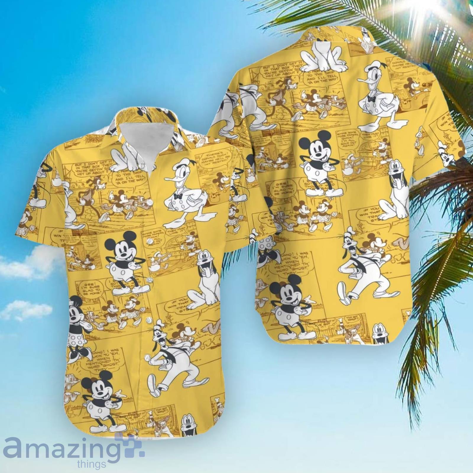 Mickey Mouse Disneyland All Over Print Hawaiian Shirt For Men And Women Product Photo 1