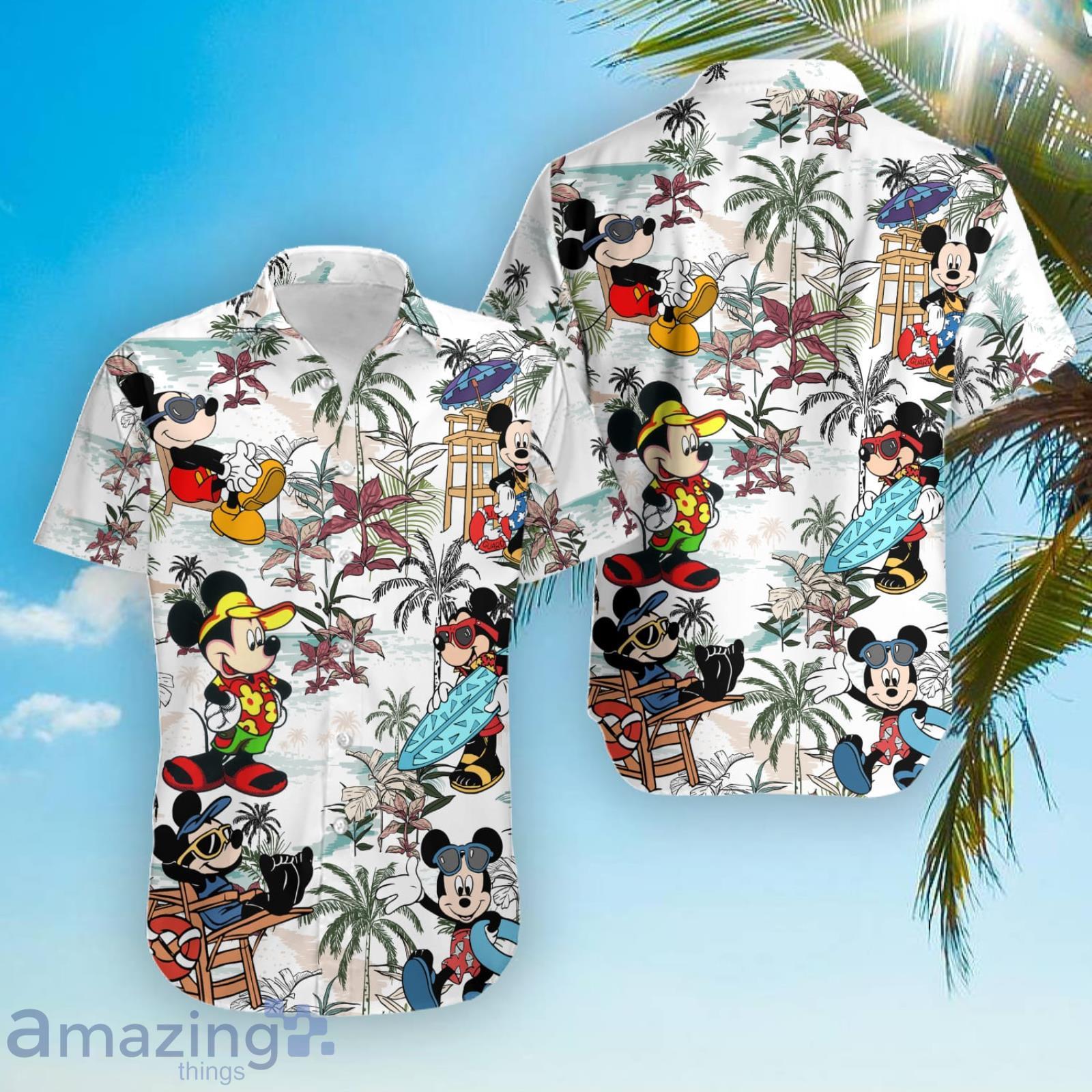 Mickey Mouse Summer Hawaiian Shirt For Men And Women Product Photo 1
