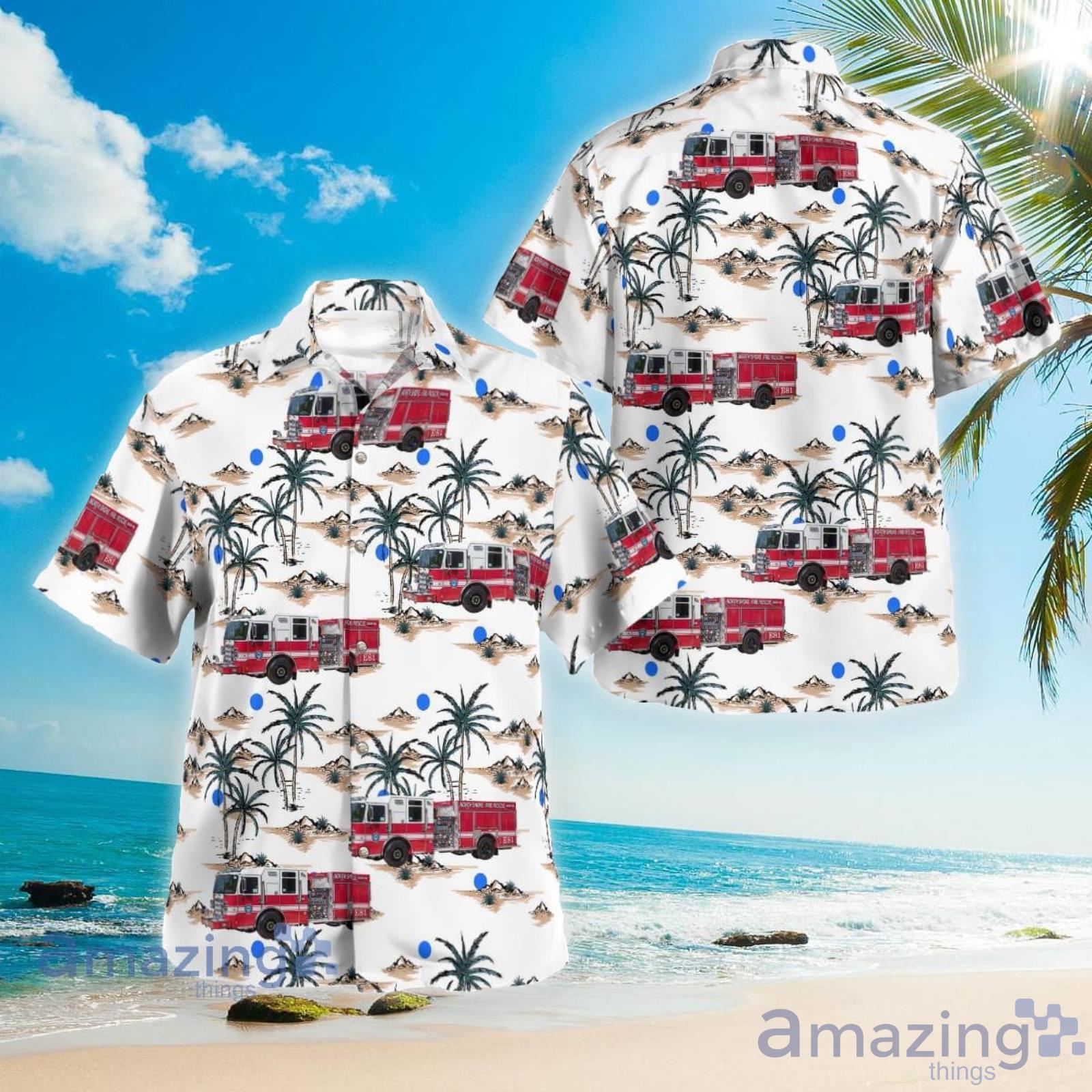 Milwaukee Wisconsin North Shore Fire Rescue Hawaiian Shirt Summer Gift For Men And Women Product Photo 1