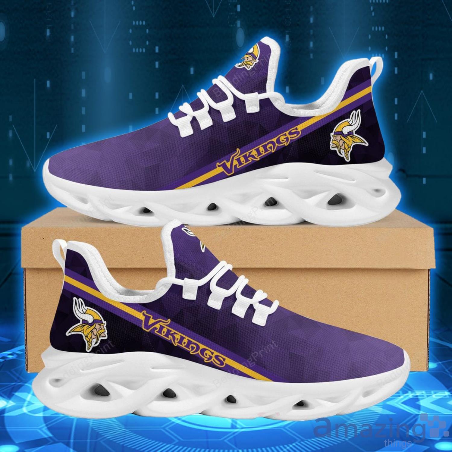 Minnesota Vikings NFL Trending Max Soul Shoes Sport Shoes For Fans Product Photo 1