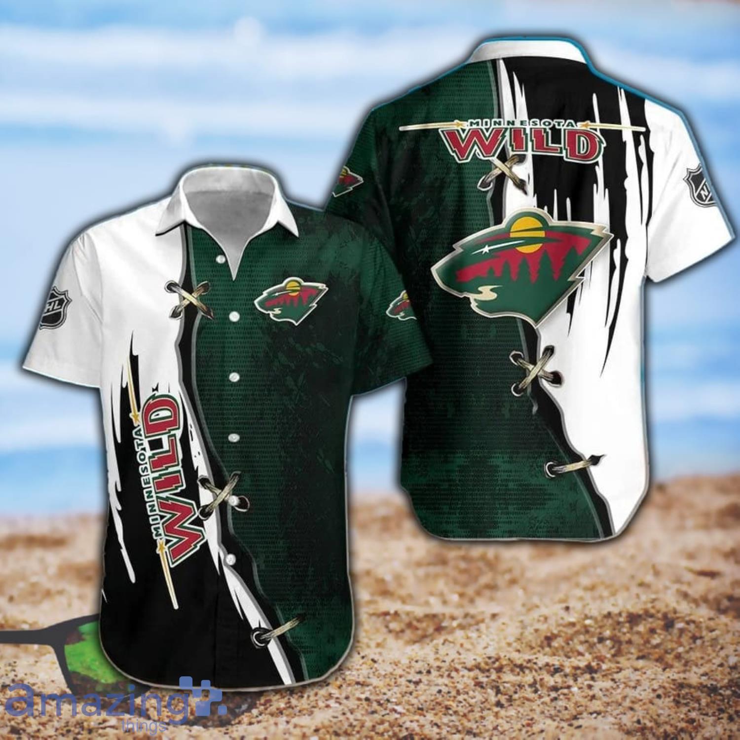 Minnesota Wild Hawaiian Shhirt Gift For Fans Product Photo 1