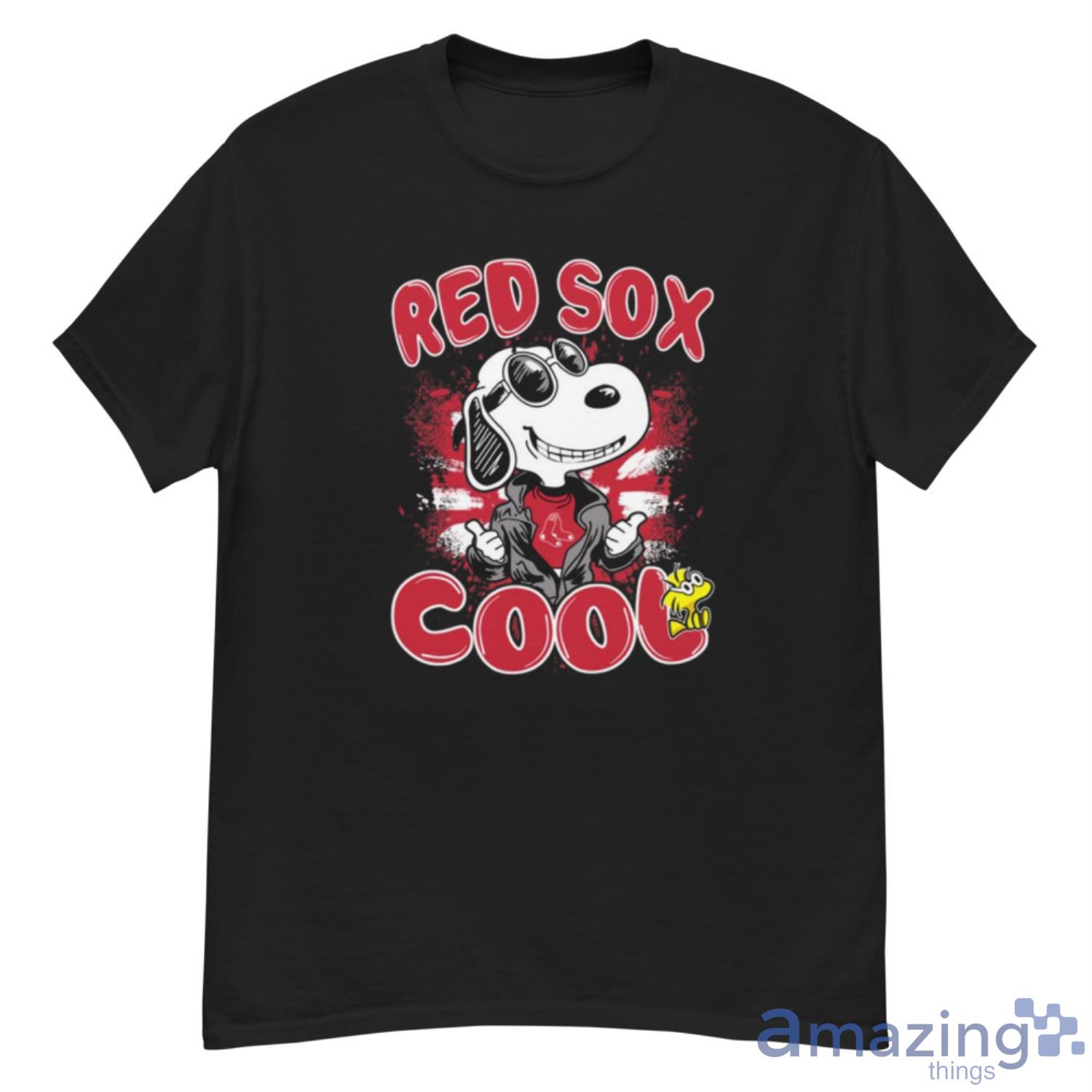 MLB Baseball Boston Red Sox Cool Snoopy Shirt T Shirt - G500 Men’s Classic T-Shirt