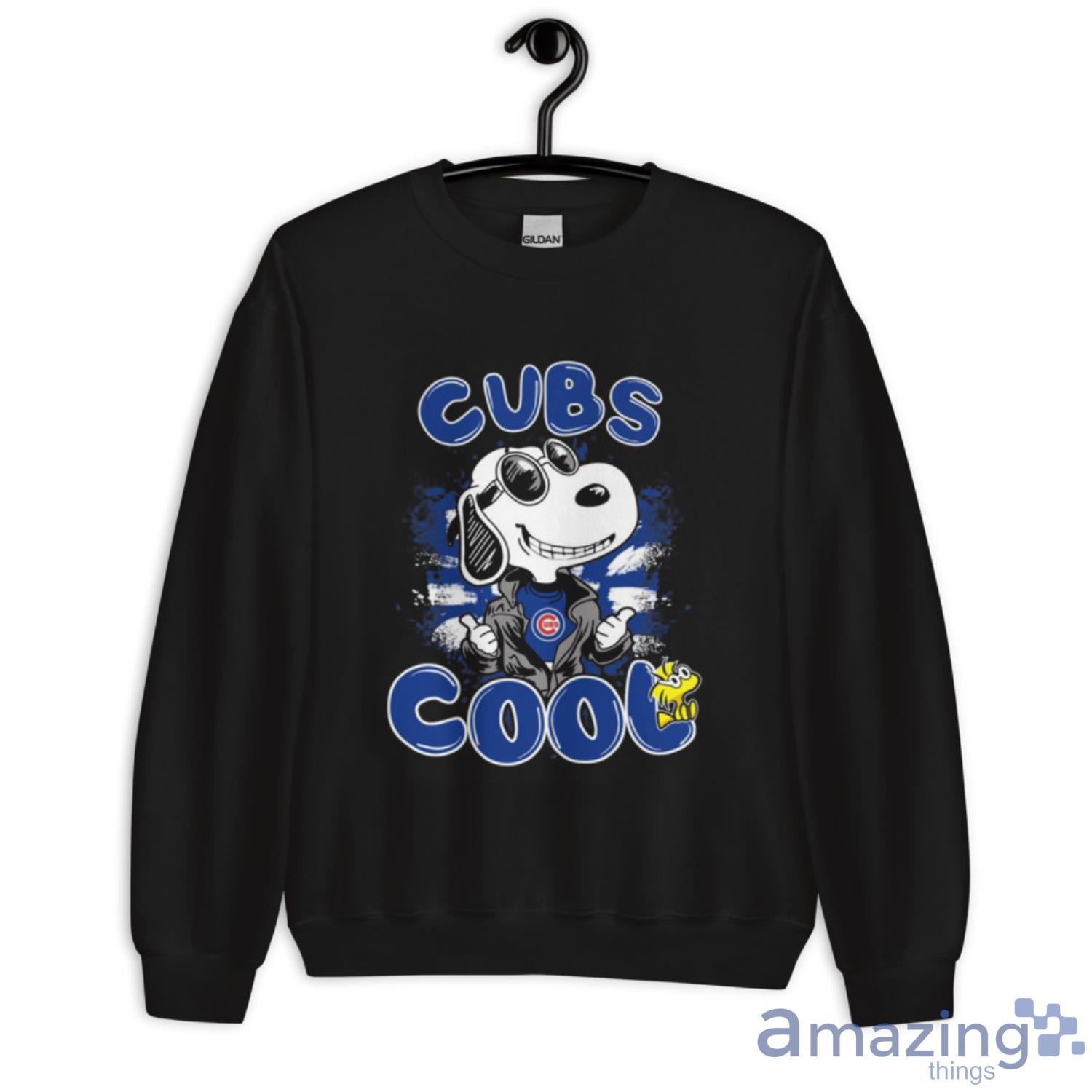 Chicago Cubs Black Pullover Jersey Shirt True Fan MLB Baseball