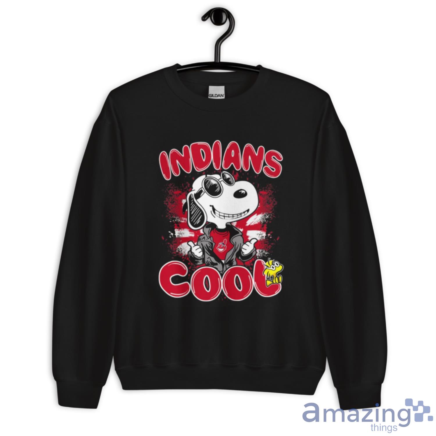 Snoopy Cleveland Indians Mlb Baseball Shirt - High-Quality Printed