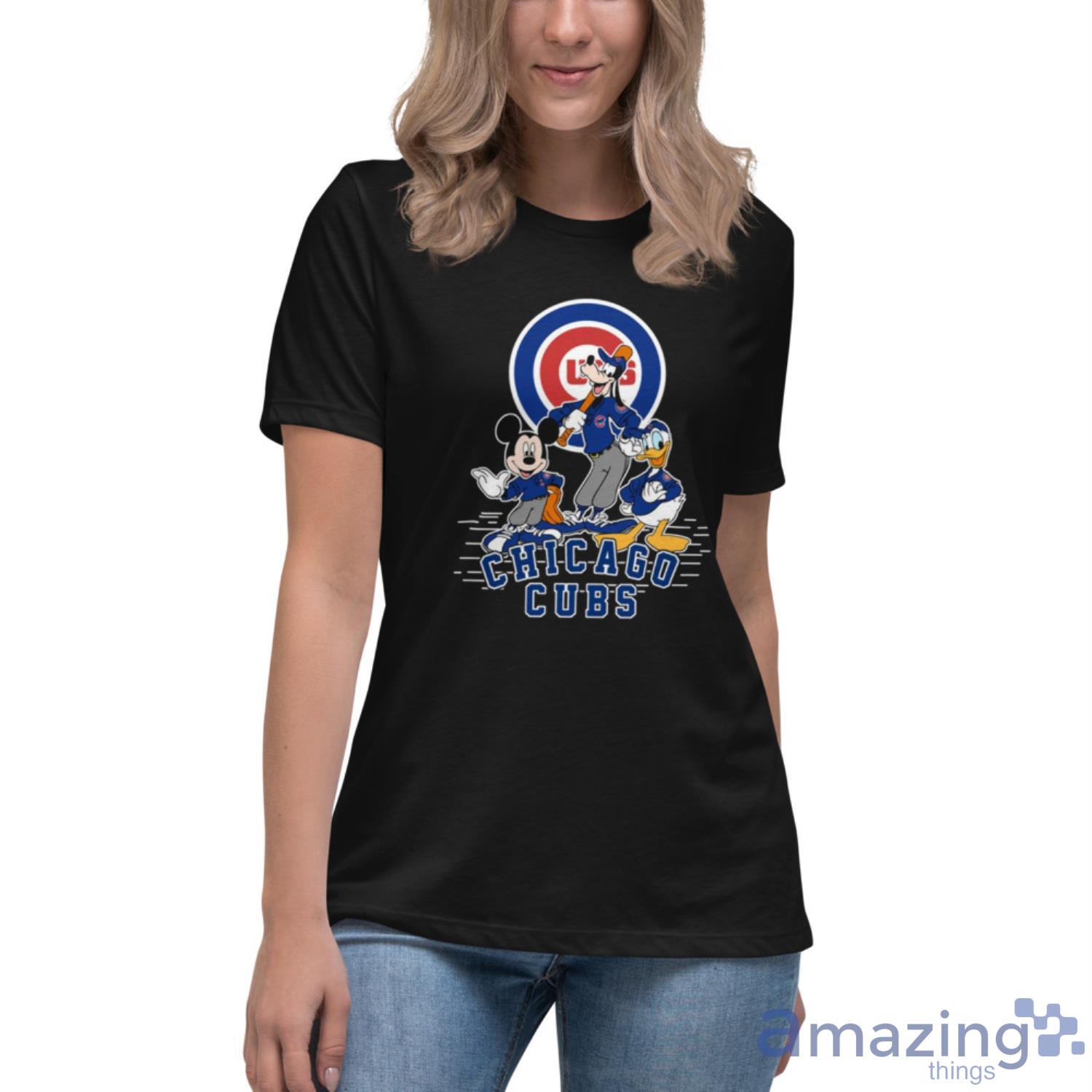 Off-white Mlb Chicago Cubs Cotton Jersey T-shirt In Blue