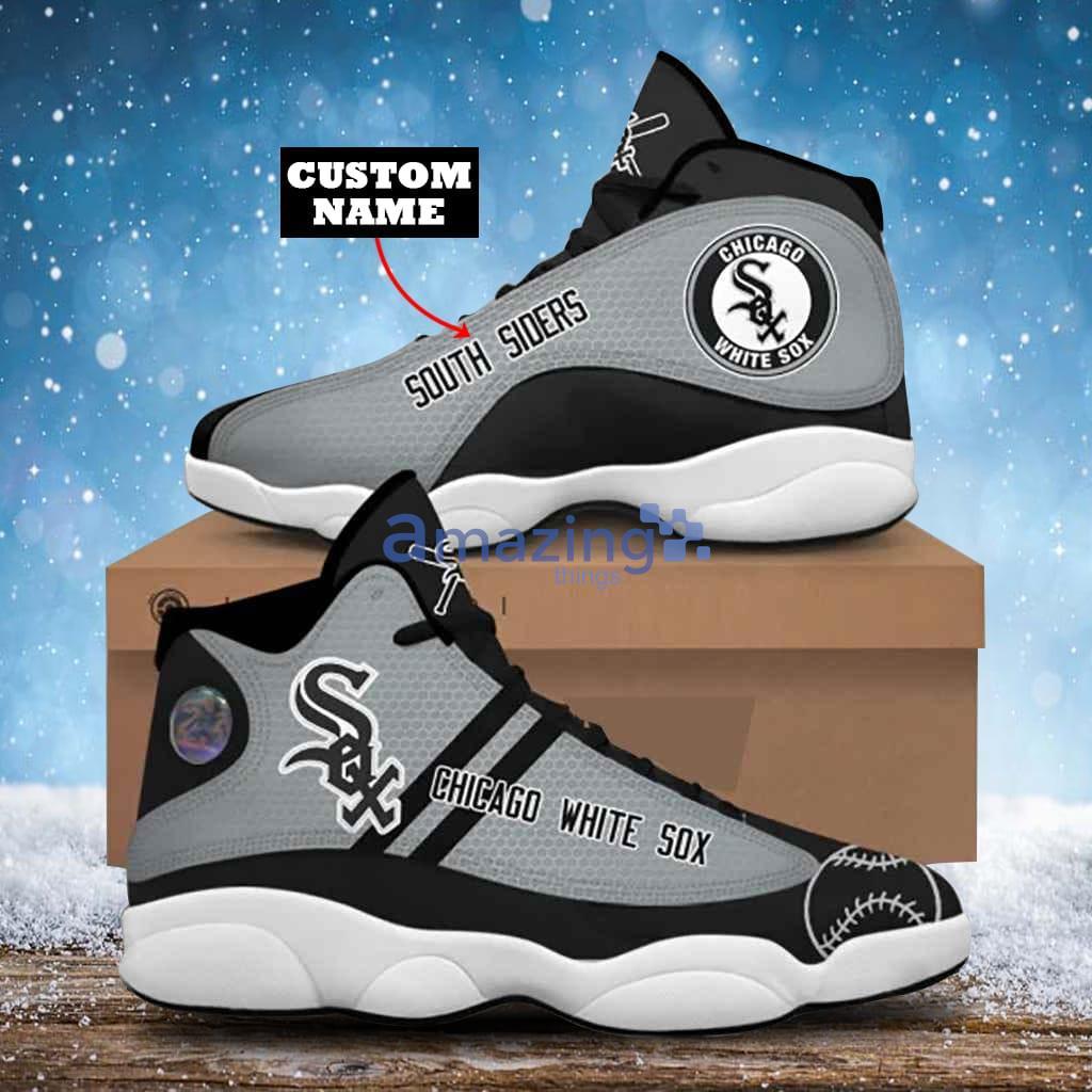 MLB Chicago White Sox Air Jordan 13 Custom Name Shoes Sneaker