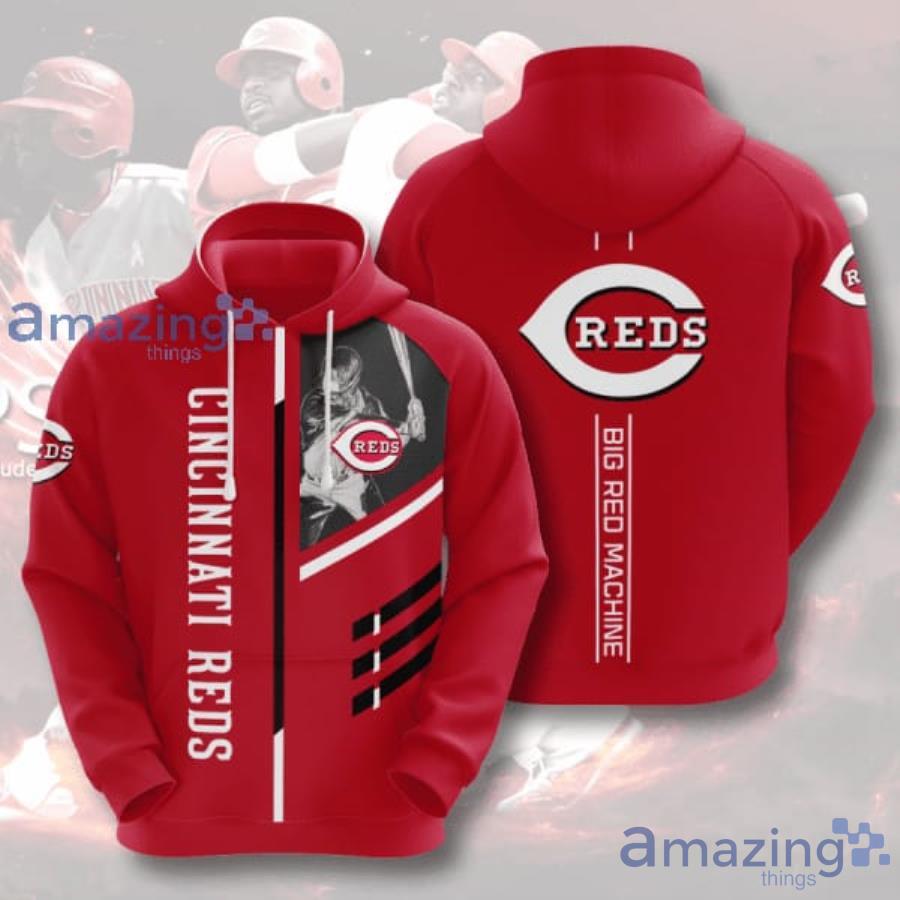 MLB Cincinnati Reds Big Red Machine 3D Hoodie Product Photo 1
