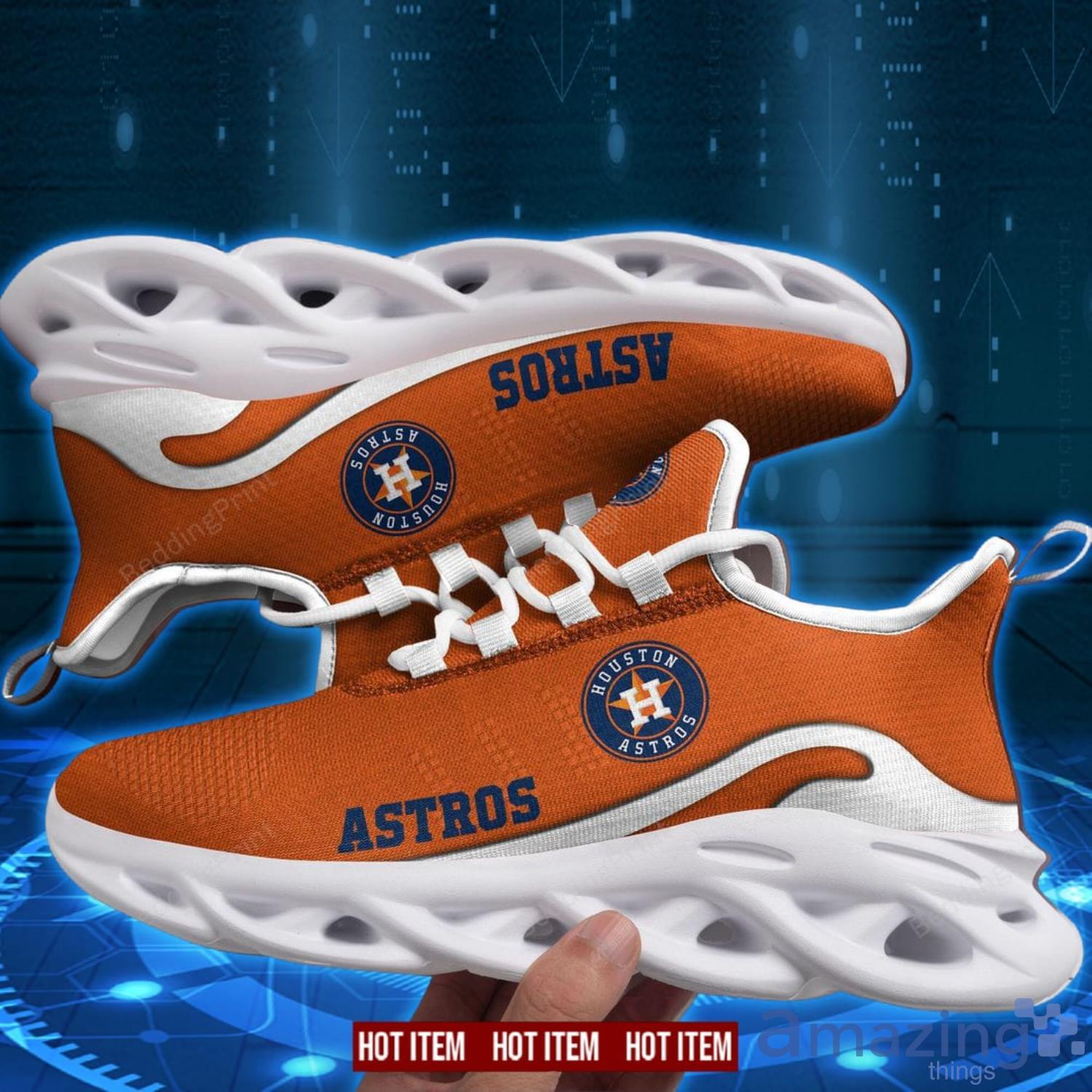 MLB Houston Astros Max Soul Shoes Sport Shoes For Fans Product Photo 1