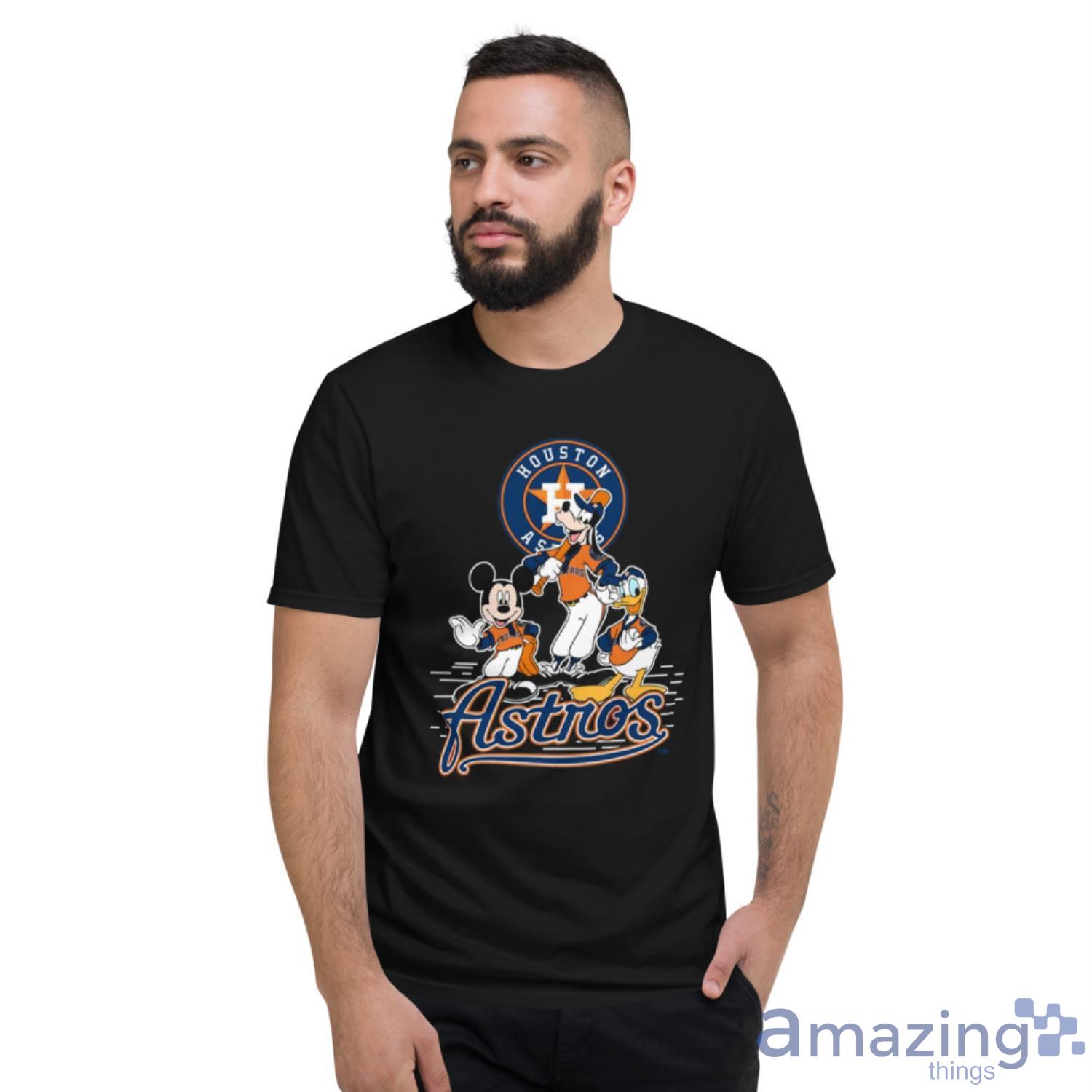 Houston Astros Mickey Mouse Donald Duck Goofy Baseball Shirt - High-Quality  Printed Brand